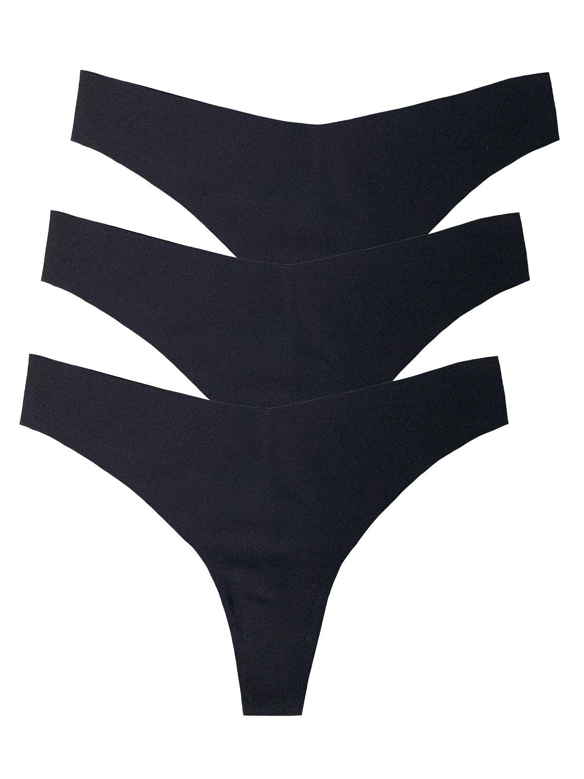 String 3er Pack Damen String Secret Soft & Shape