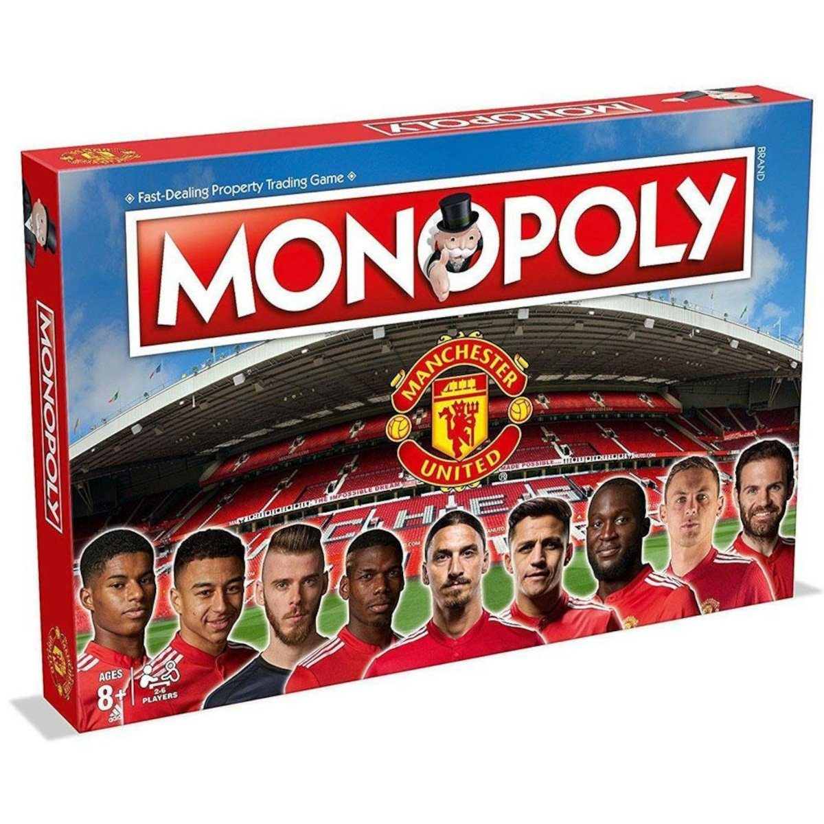 Winning Moves Spiel, Brettspiel Monopoly - Manchester United (englisch)
