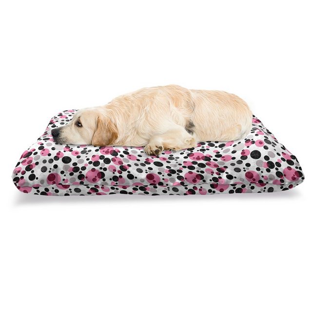 Abakuhaus Hundematratze “beissfestes Kissen für Hunde und Katzen mit abnehmbaren Bezug”, Retro Grunge Spotty Muster