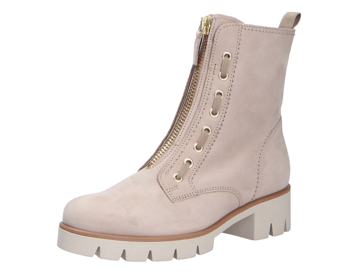 Beige Schnitt (leinen) Winterstiefelette Modischer Gabor