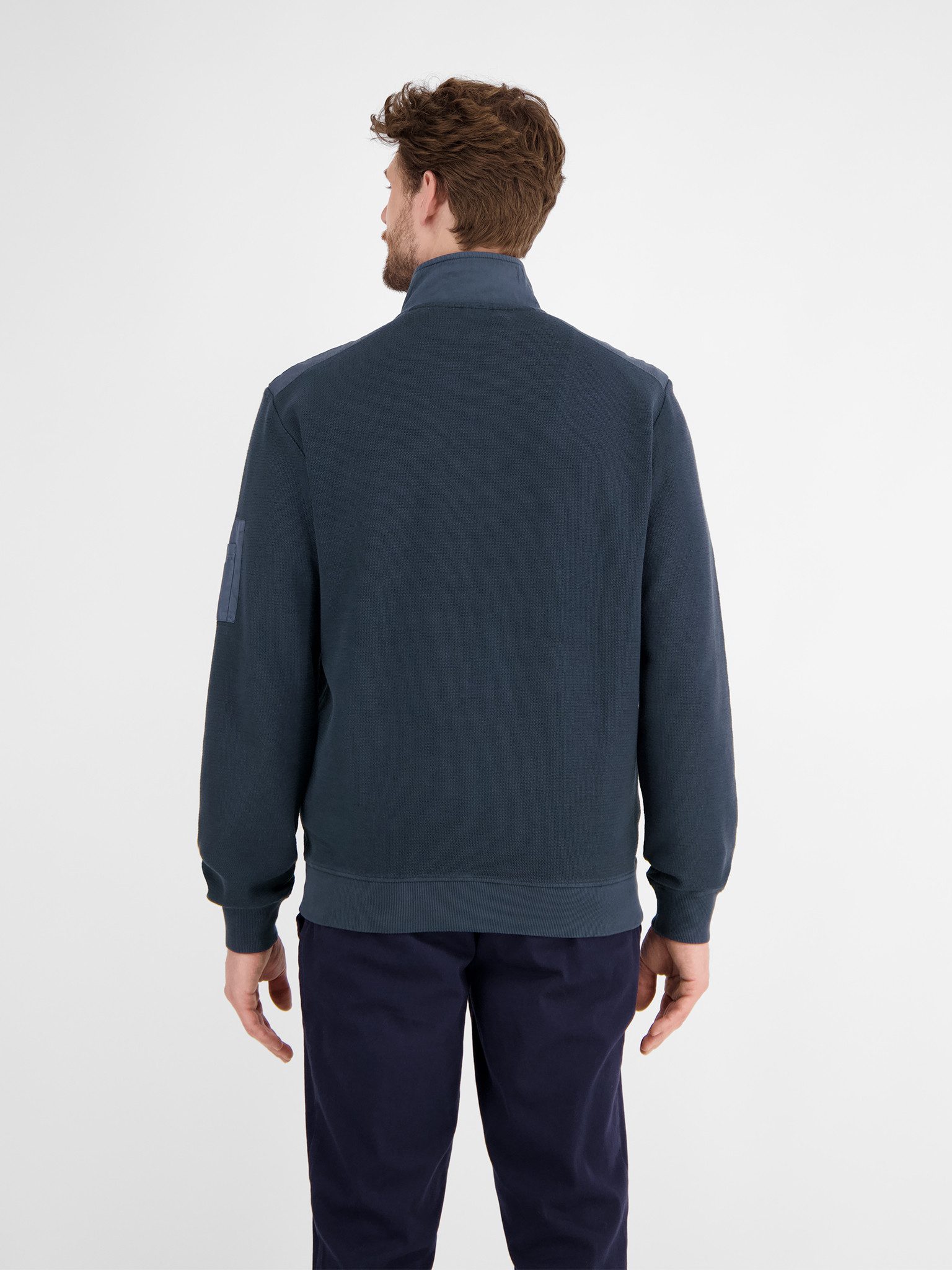 LERROS Sweatjacke mit Logo Stickerei günstig online kaufen