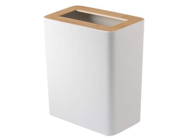 Yamazaki Papierkorb “Rin”, Mülleimer, klein und minimalistisch, modern, eckig, nur 30cm hoch
