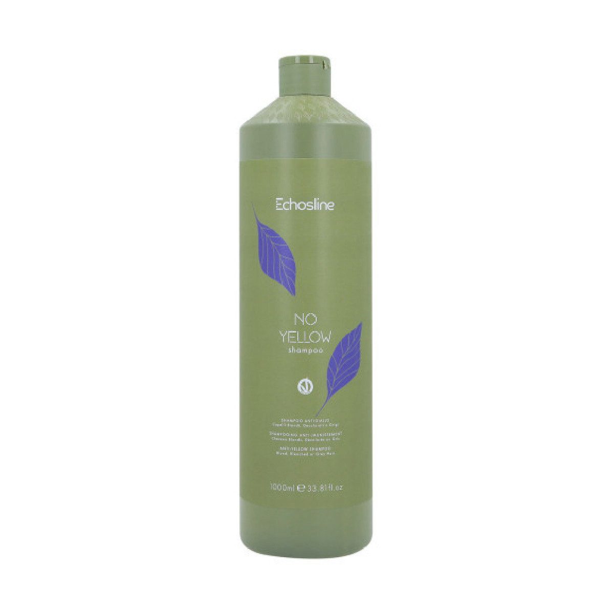 ECHOSLINE Silbershampoo No Yellow Shampoo Anti Gelbstich 1000ml