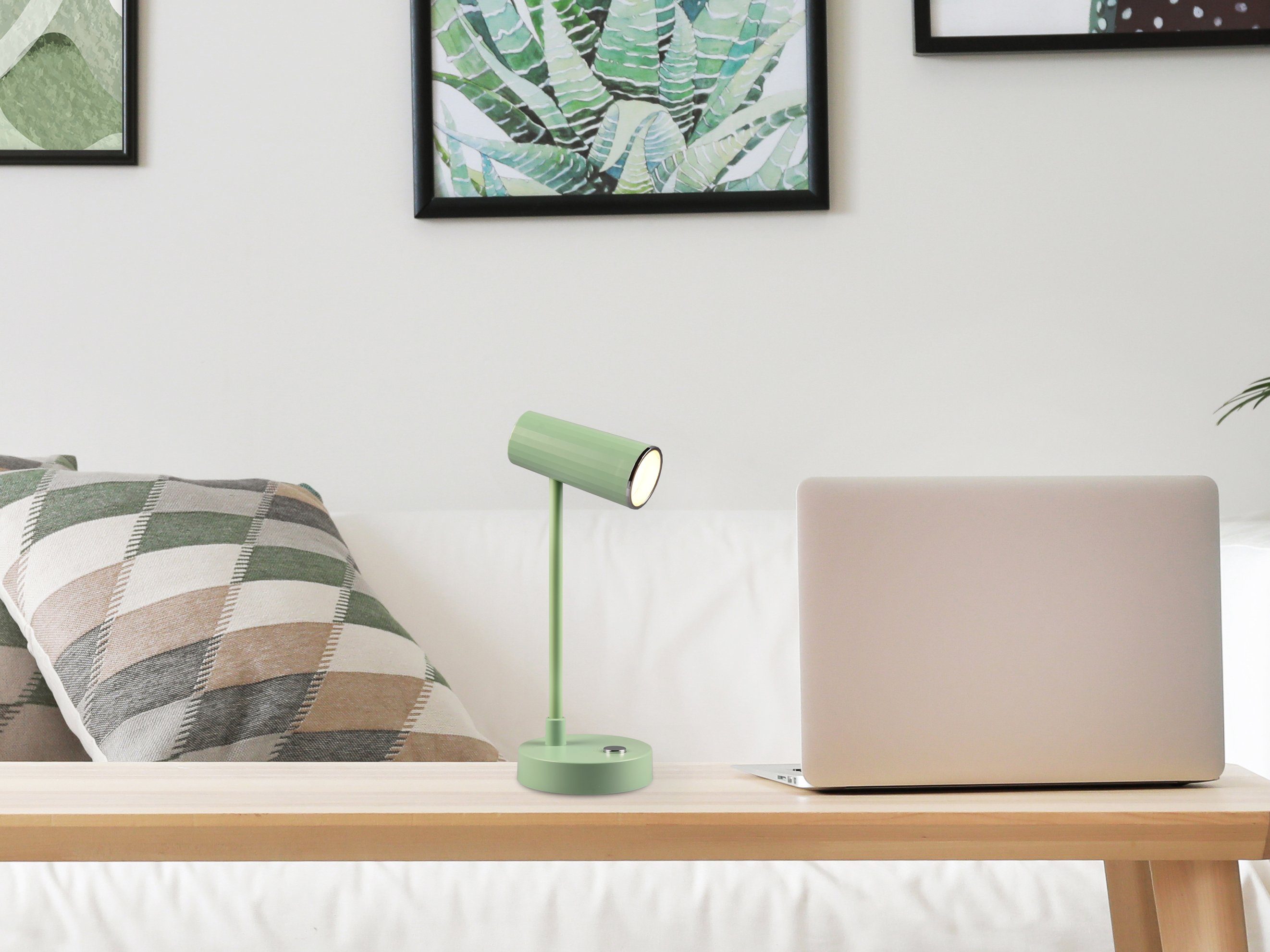 Reality Leuchten LED Tischleuchte Lenny, Dimmfunktion, USB-Ladefunktion, LE günstig online kaufen