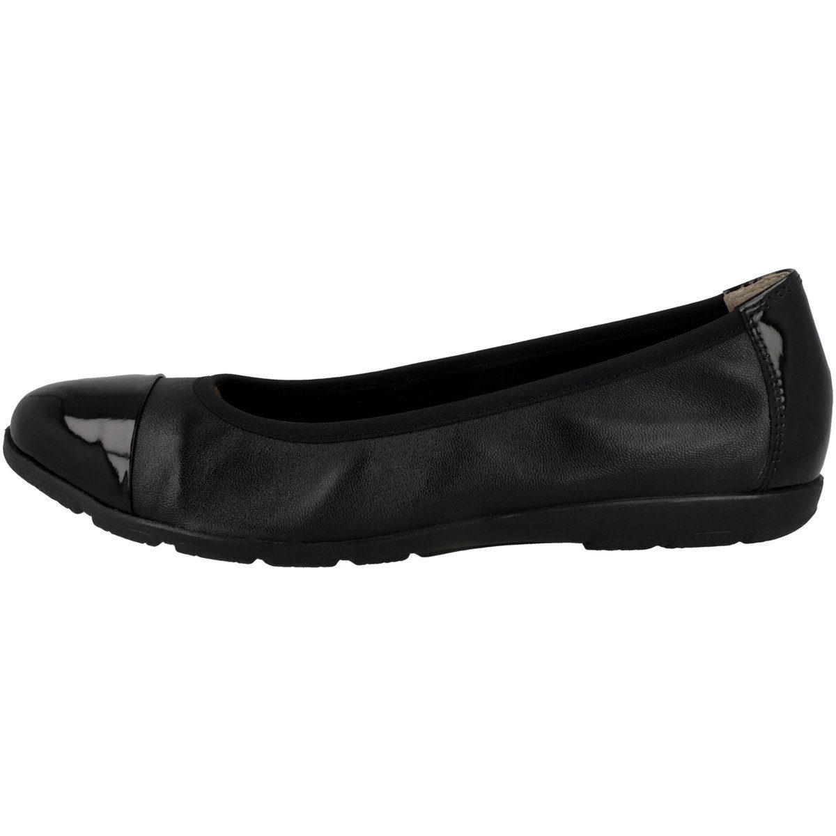 9-22152-20 schwarz Damen Ballerina Caprice