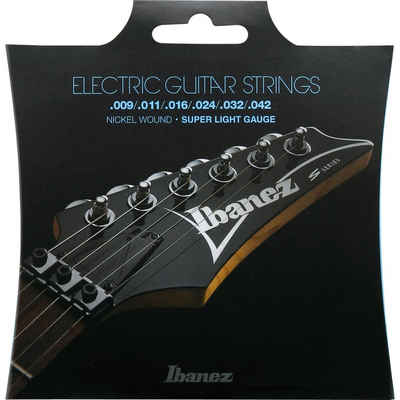 Ibanez Saiten, IEGS6 Electric Guitar 09-42 - E-Gitarrensaiten