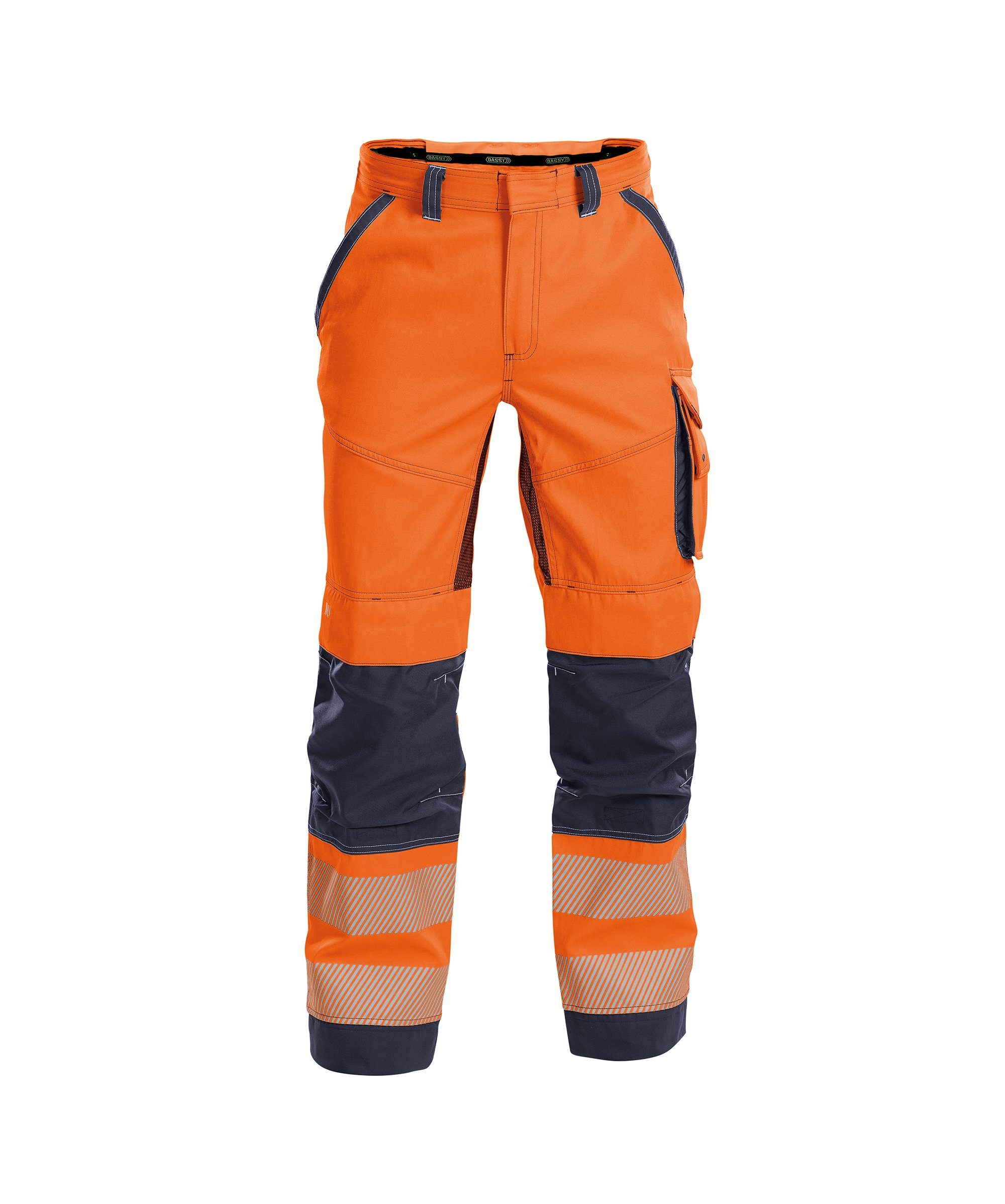 Dassy Arbeitshose Sommer Warnschutzhose mit Kniepolstertaschen Odessa (1-tlg)