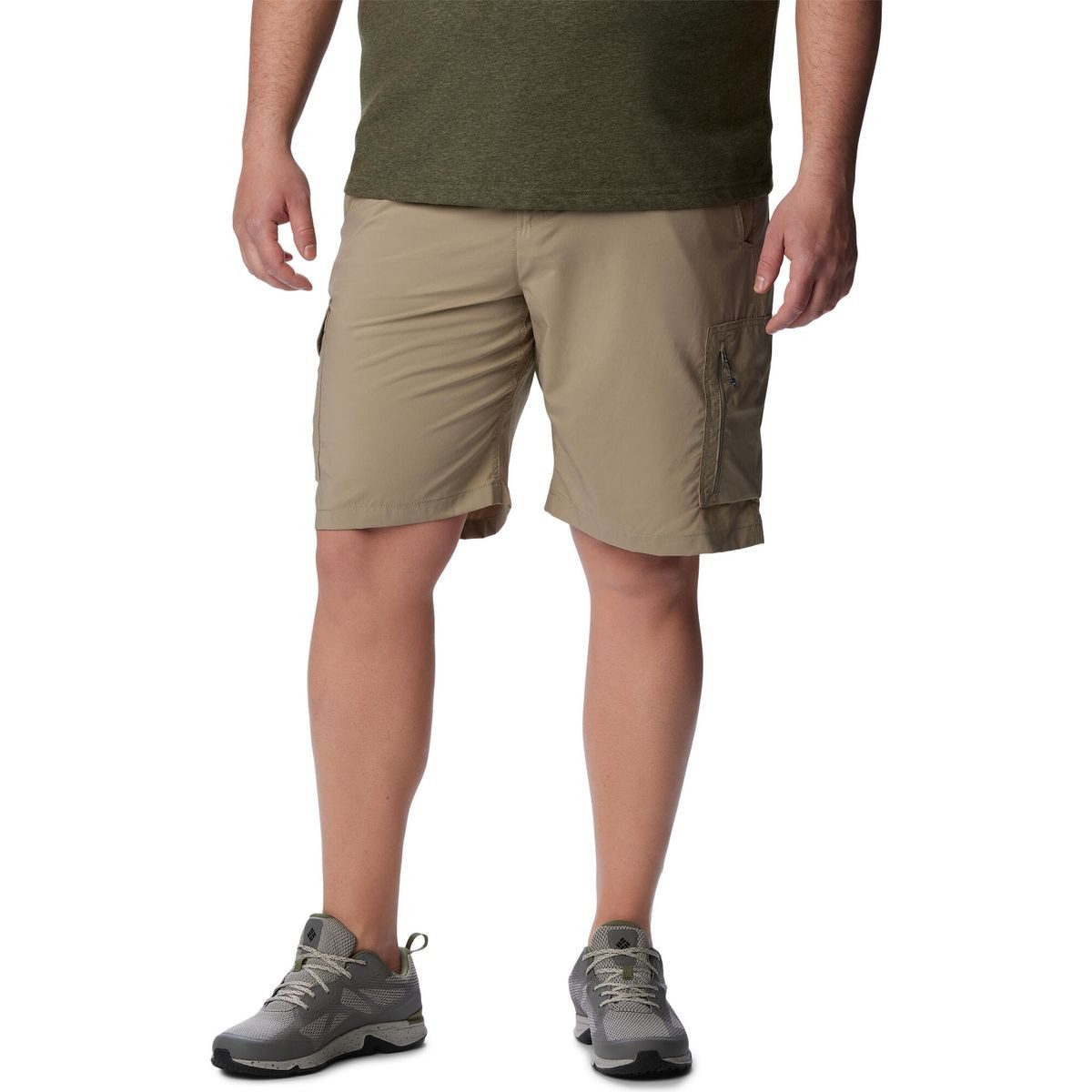 Columbia Shorts Silver Ridge Utility Cargo Short Vielseitige Cargo-Shorts mit Sonnenschutz, schweißableitendem