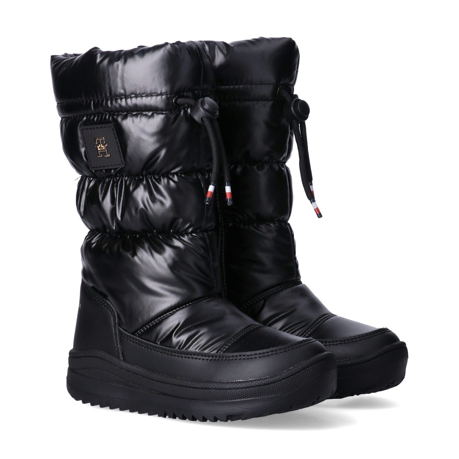 Tommy Hilfiger Winterboots Moonboots, Winterstiefel mit trendigen Steppnähten