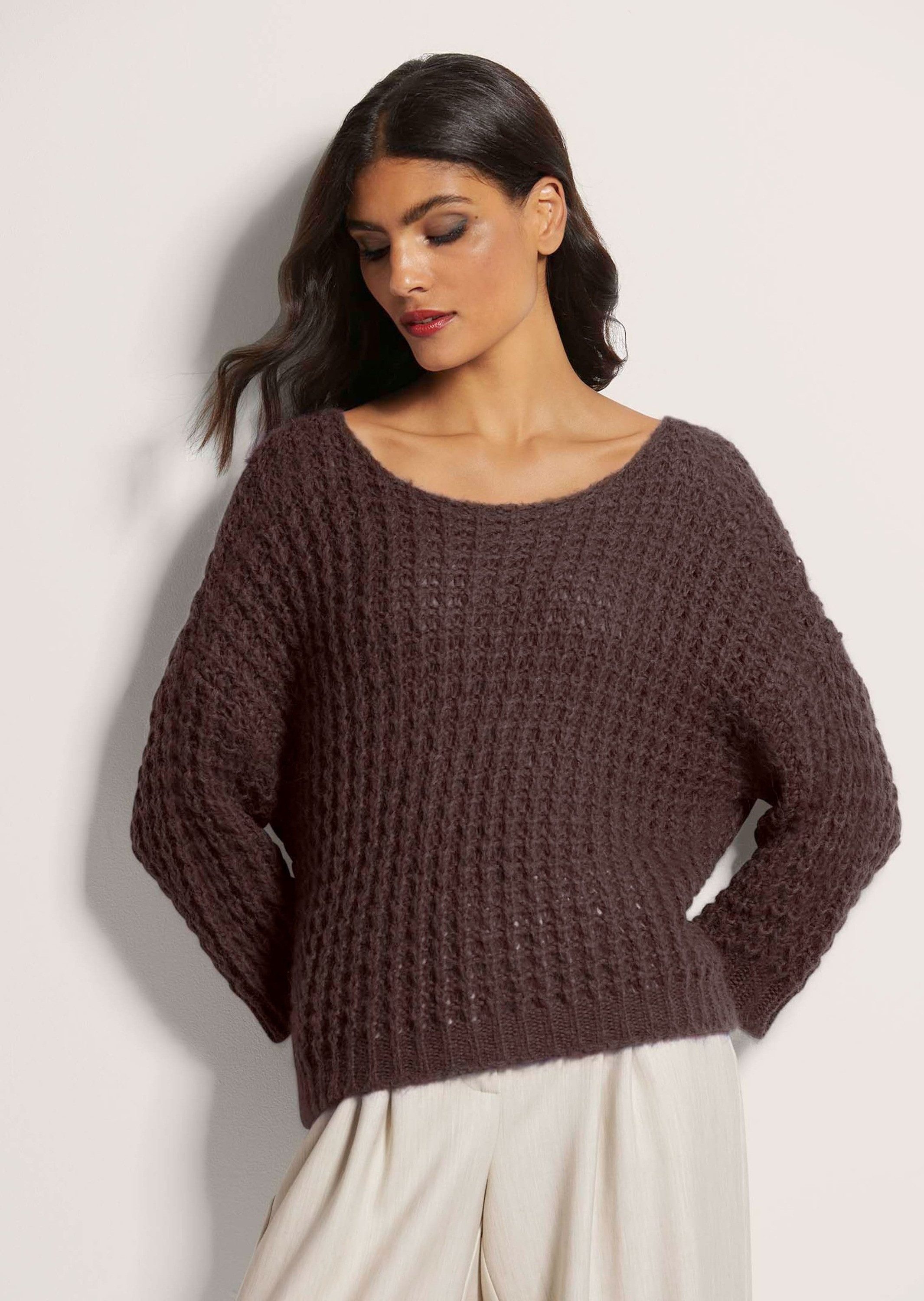 MADELEINE Strickpullover Pullover mit Pailletten günstig online kaufen