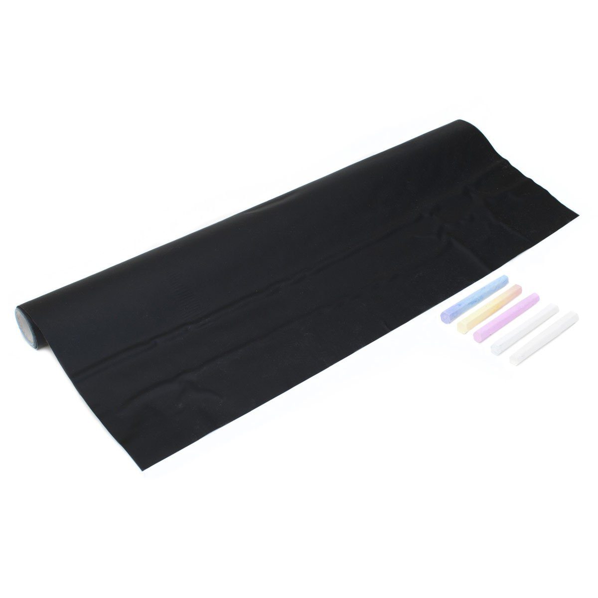 Goods+Gadgets Tafelfolie GOODS+GADGETS Schwarze Vinyl Tafelfolie–Abwischbar &wiederbeschreibbar