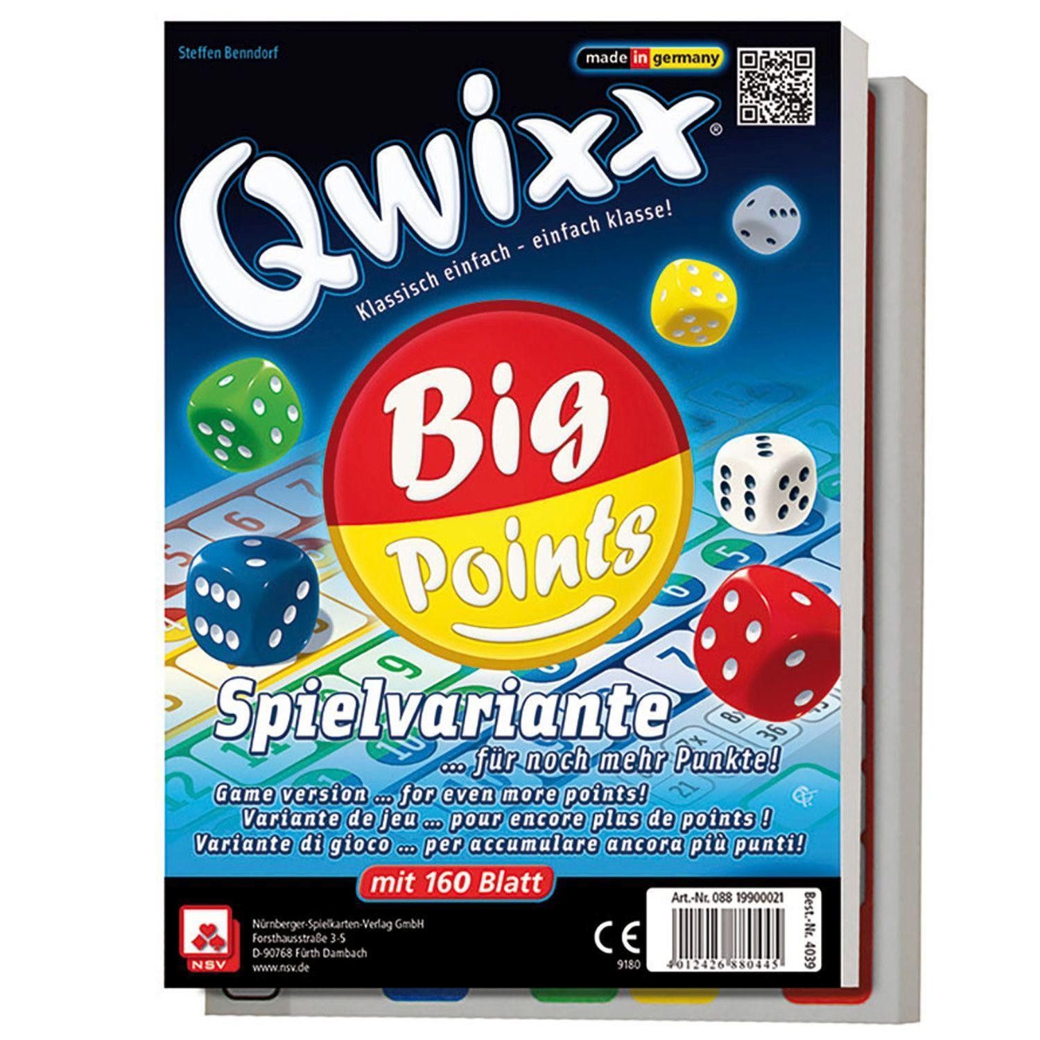 Cartamundi Spiel, Qwixx Big Points