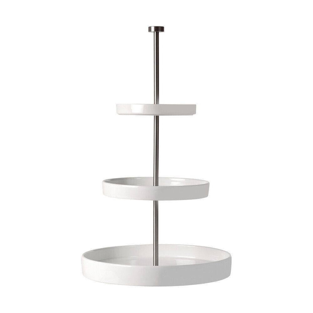 ASA SELECTION Geschirr-Set Etagere 41 cm Grande weiß, Steingut