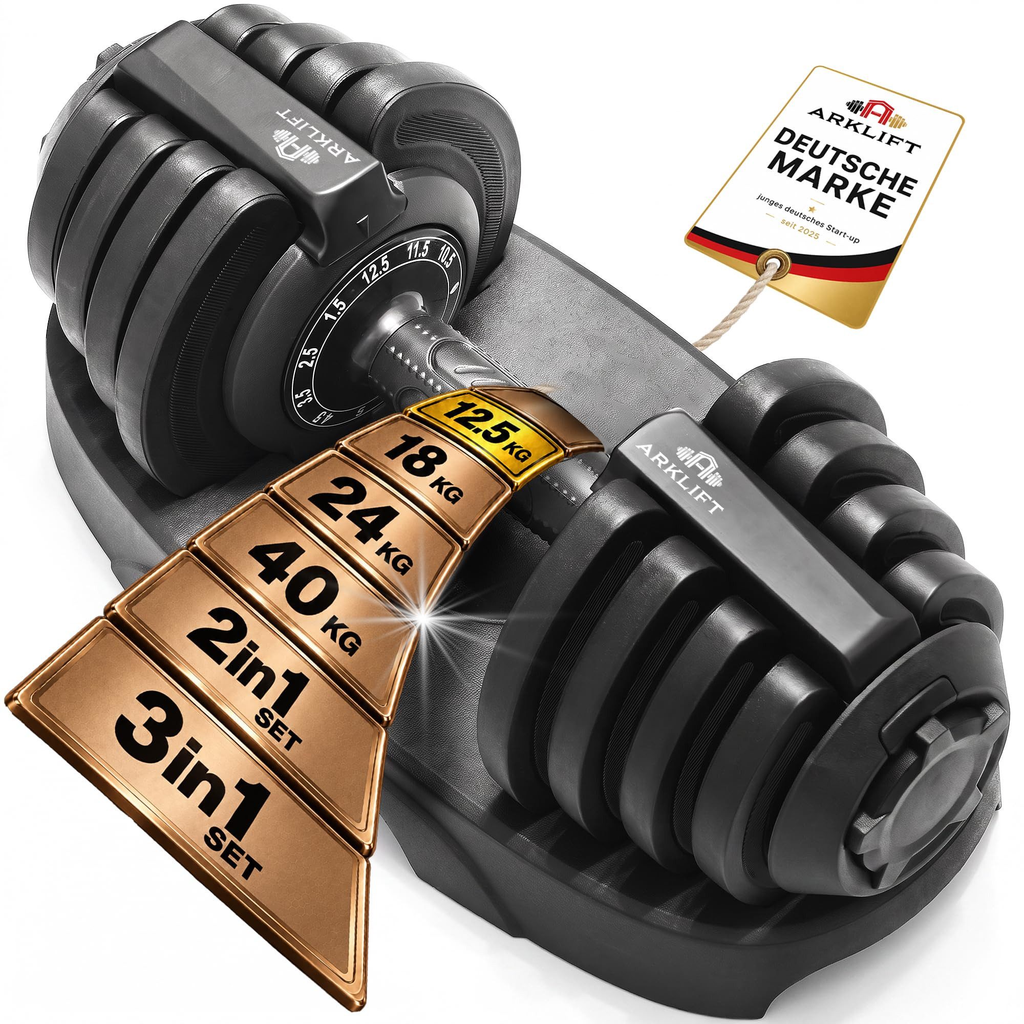 ARKLIFT Kurzhantel verstellbar