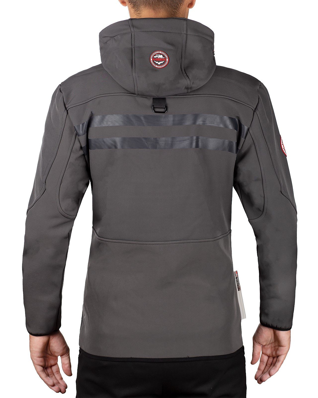 Geographical Norway Softshelljacke Herren Outdoor Jacke baroyaute Modernes Design mit stylischem Print