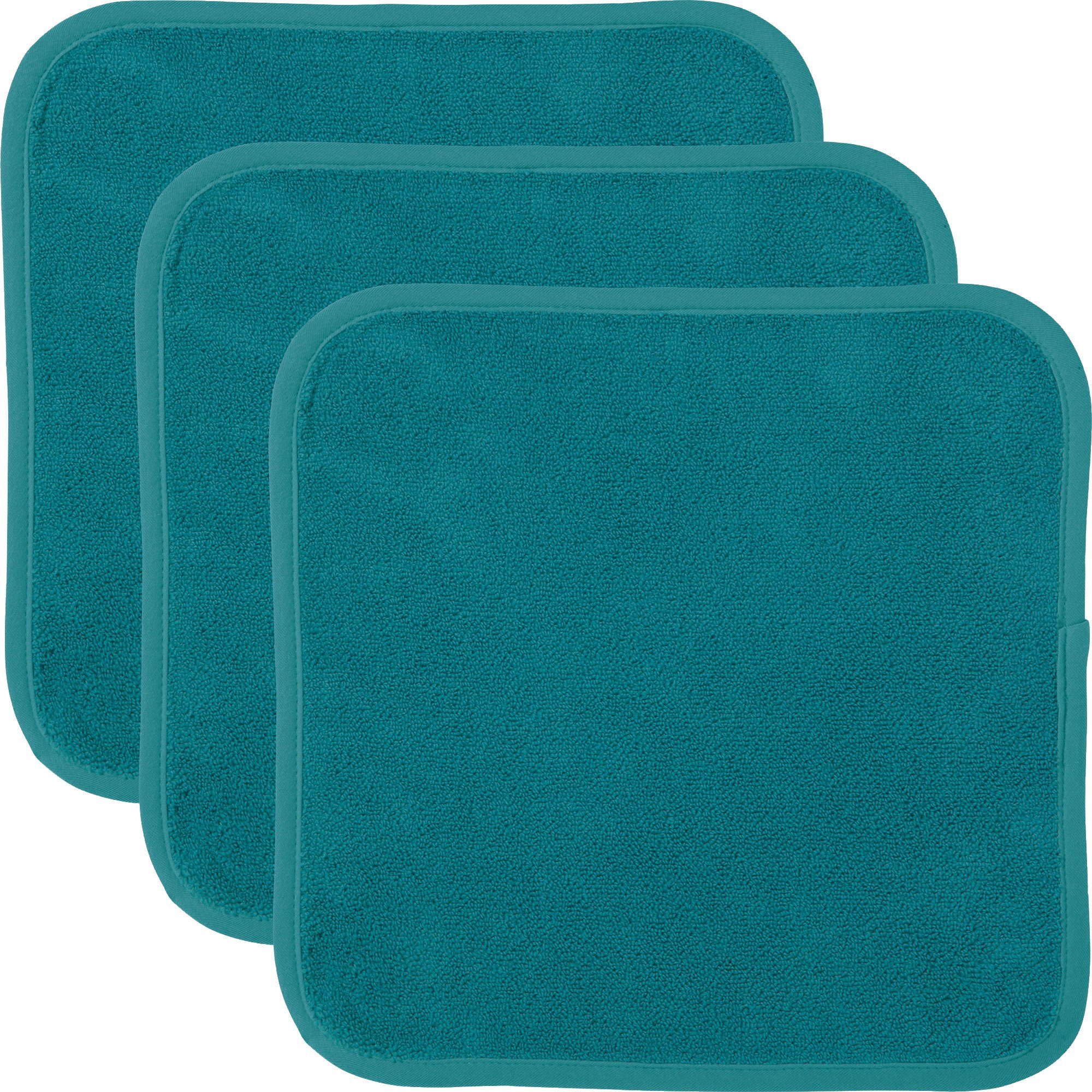 Erwin Müller Seiftuch Abschminktuch 3er-Pack, Microfaser (3-St), Microfaser Uni