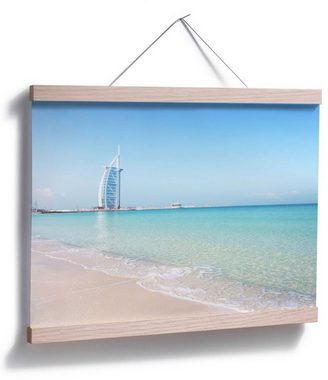 Wall-Art Poster Poster Colombo Strand Dubai, Strand (1 St), Poster ohne Bilderrahmen