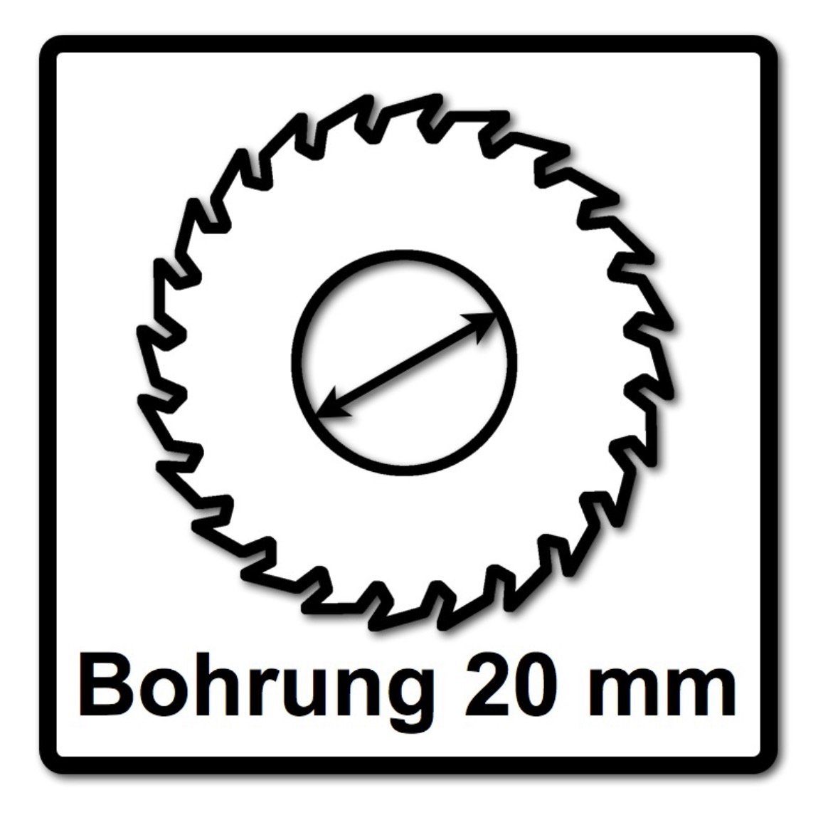 Makita Kreissägeblatt EFFICUT Kreissägeblatt für Holz 165 x 1,4 x 20 mm 25 Zähne (B-62985
