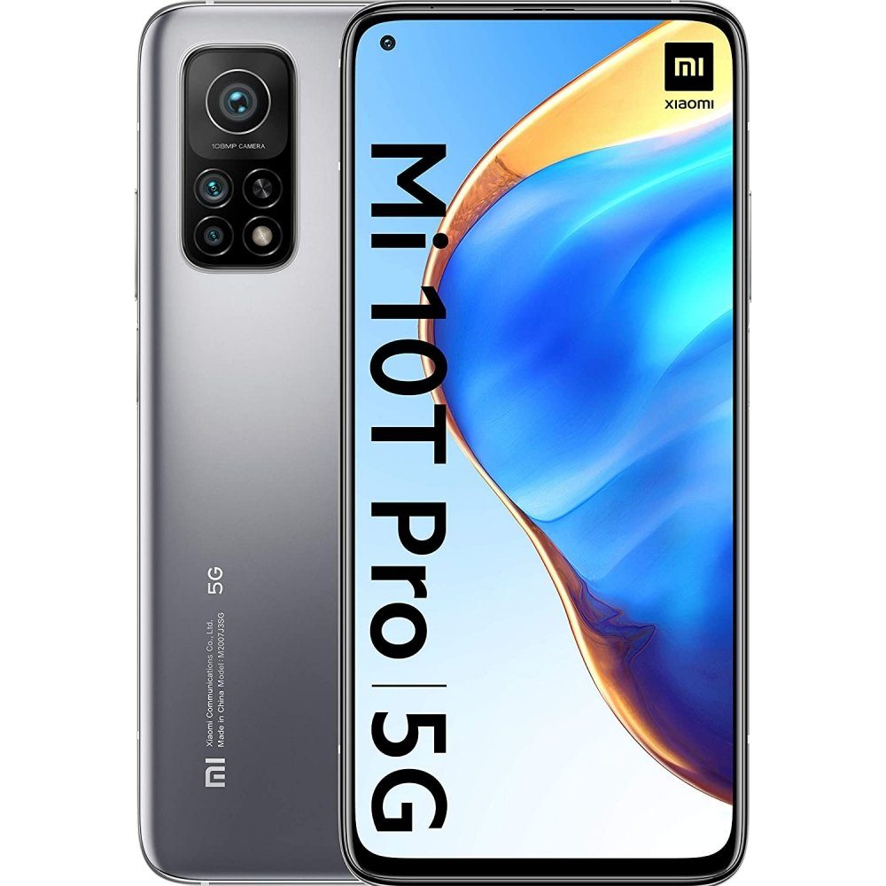 Xiaomi Mi 10T Pro 5G 256 GB / 8 GB - Smartphone - lunar silver Smartphone (6,67 Zoll)