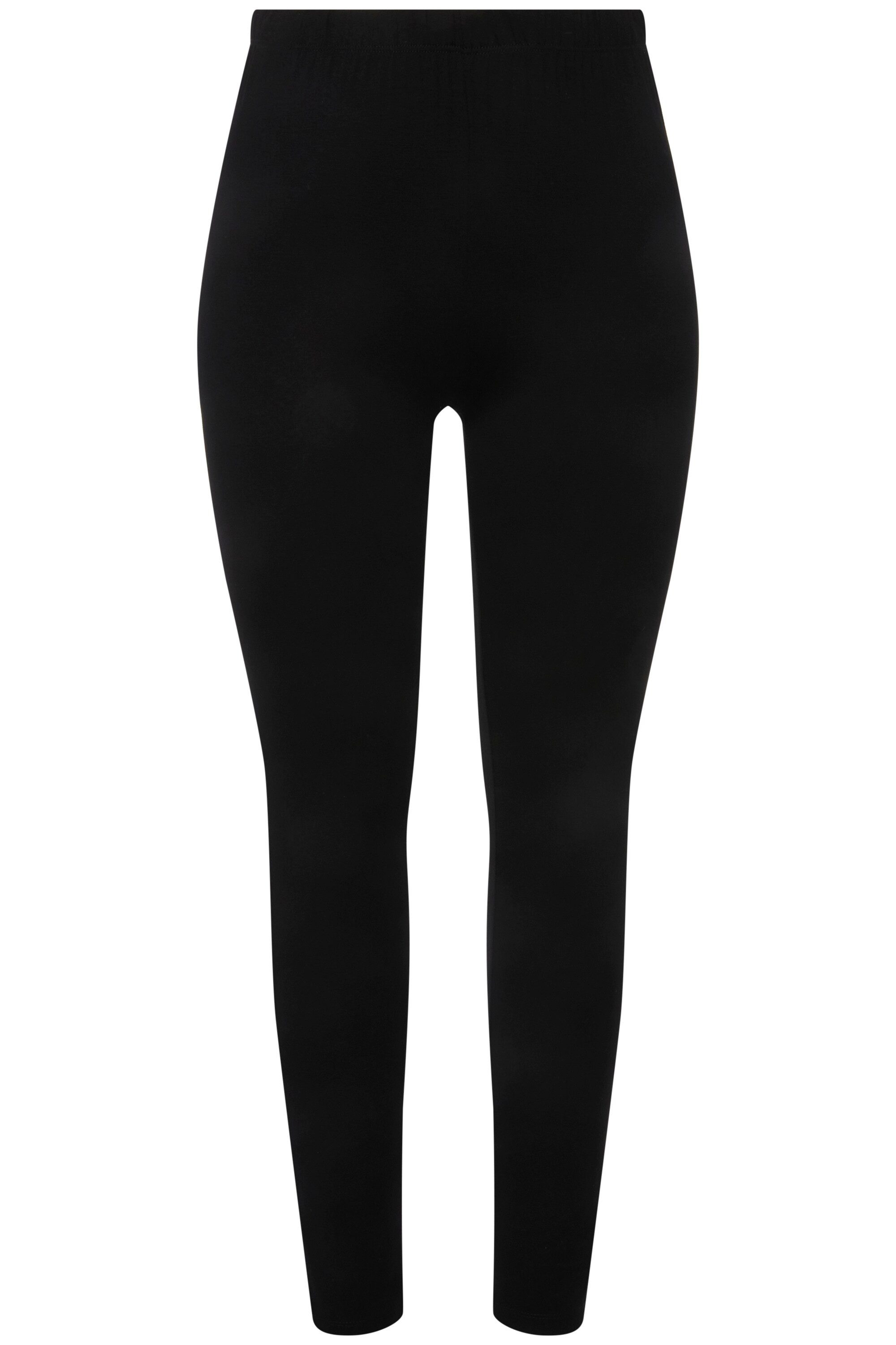 Ulla Popken Funktionshose bis 76 Leggings mit Rundum-Gummibund Slim Fit günstig online kaufen