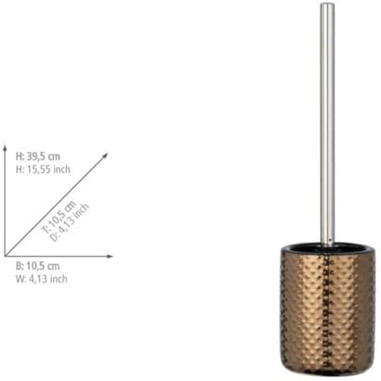 WENKO WC-Garnitur Keo Bürstengarnitur Bürstenhalter WC Bürste Toilettenbürs günstig online kaufen