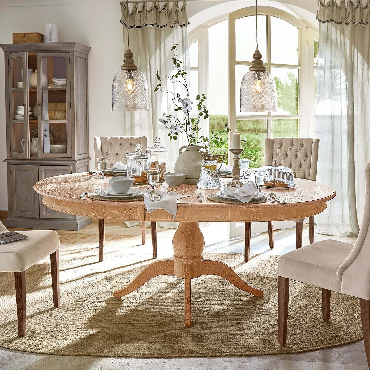 Mirabeau Esstisch Tisch Beaumont braun