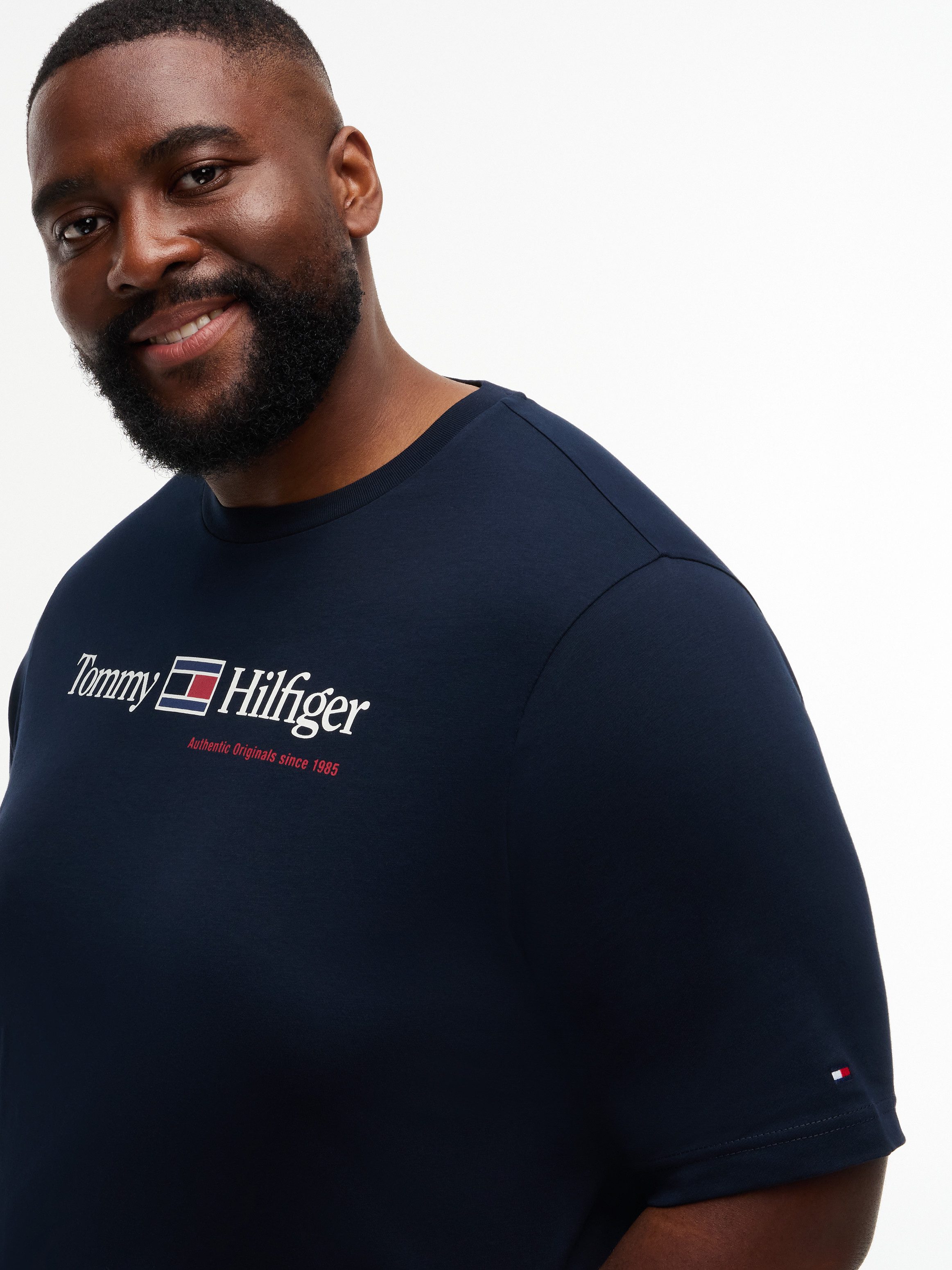 Tommy Hilfiger Big & Tall T-Shirt BT-BRAND LOVE RWB GRAPHIC Große Größen