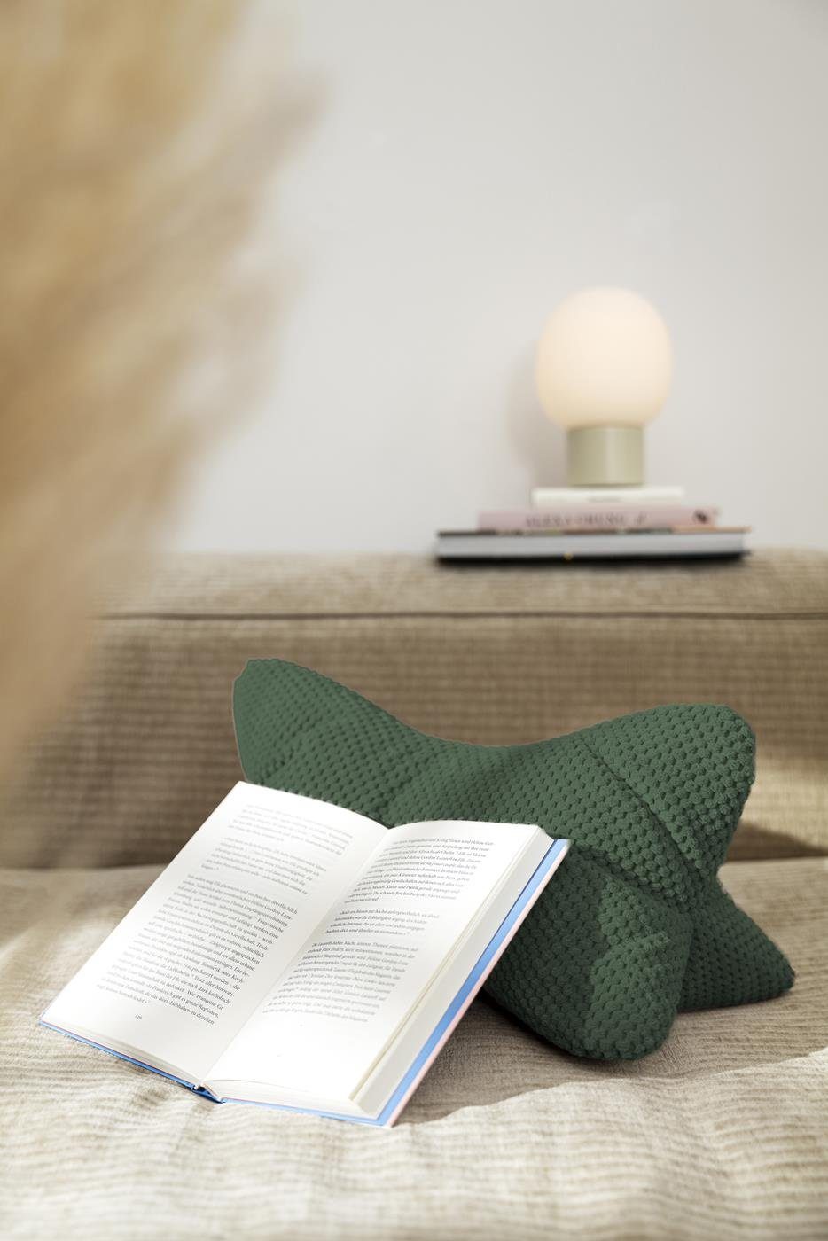 Magma Heimtex Nackenstützkissen Comodo Leseknochen ergonomische Form Nacken günstig online kaufen