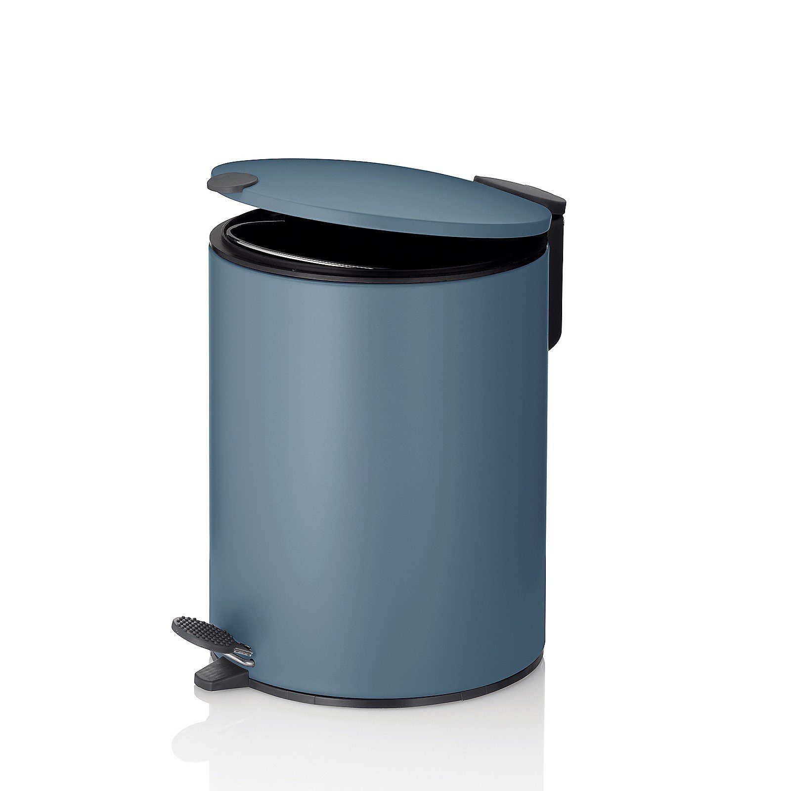 kela Kosmetikeimer Mats, 3Liter Silentclose, rutschhemmend, Deckel-Griff, Griffmulde zum Tragen