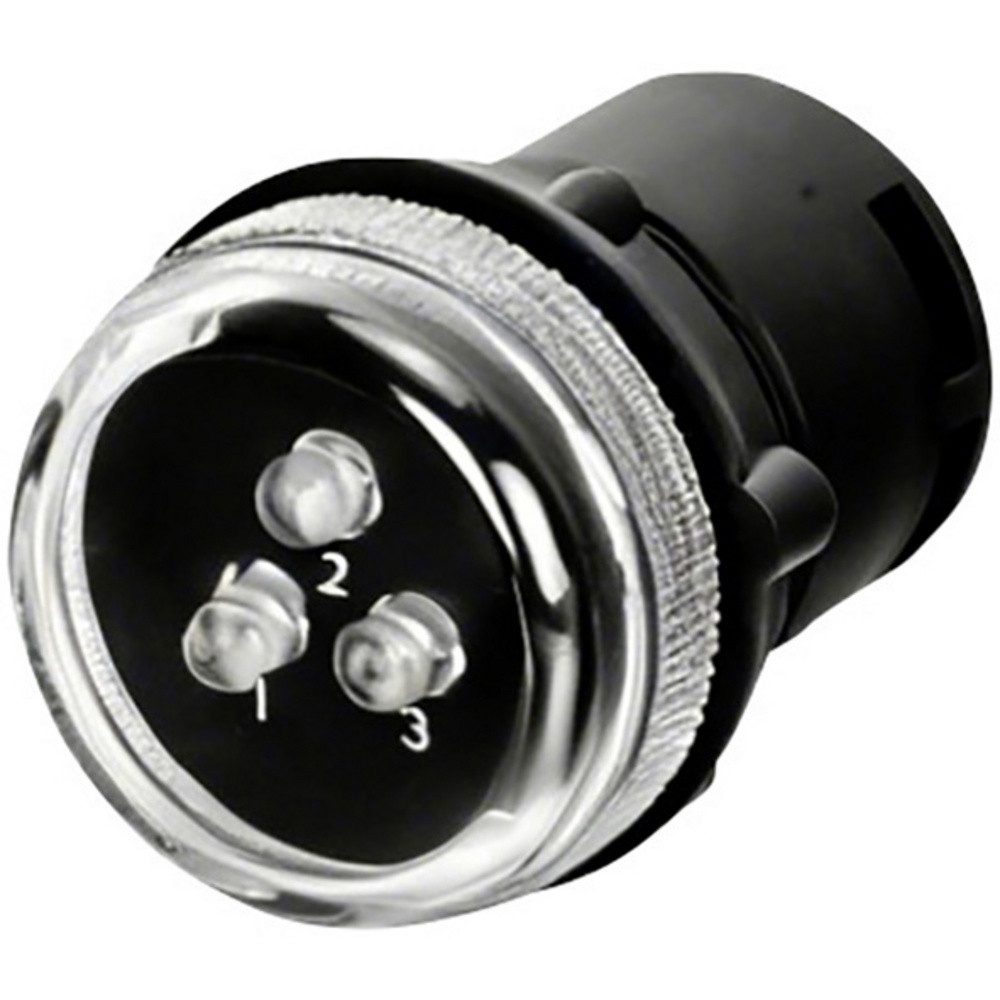 TRU COMPONENTS Blinker TRU COMPONENTS TC-14131060 LED-Signalleuchte Weiß Rund 400 V