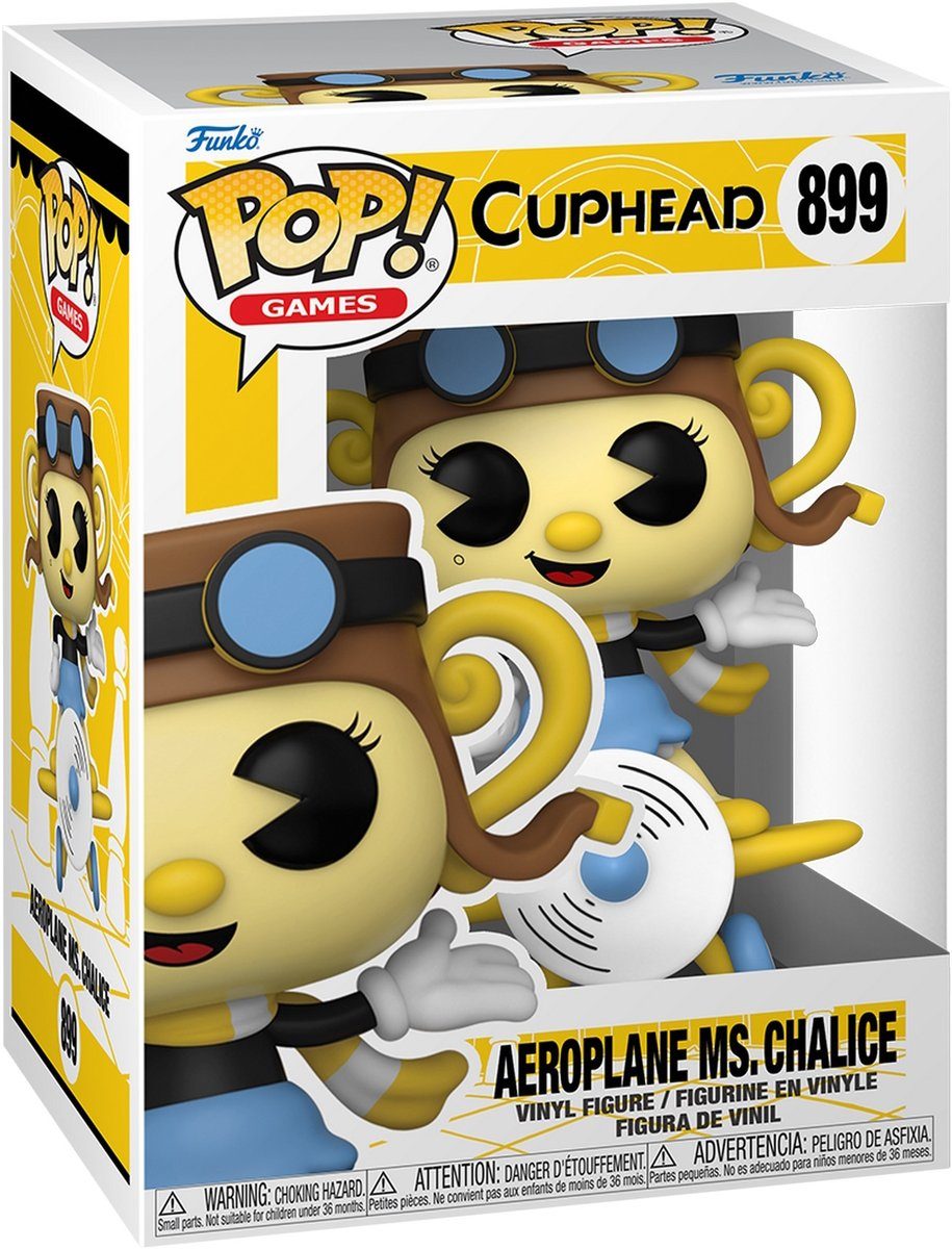 Spielfigur Cuphead - Aeroplane Ms. Chalice 899 Pop! Figur