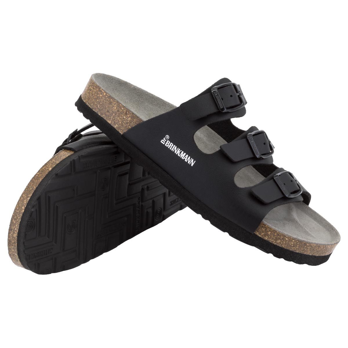 Dr. Brinkmann Novelda Pantolette Pantoletten - Ergonomisch gepolstertes Fußbett, Verstellbare Riemen – Bild 2 von 4