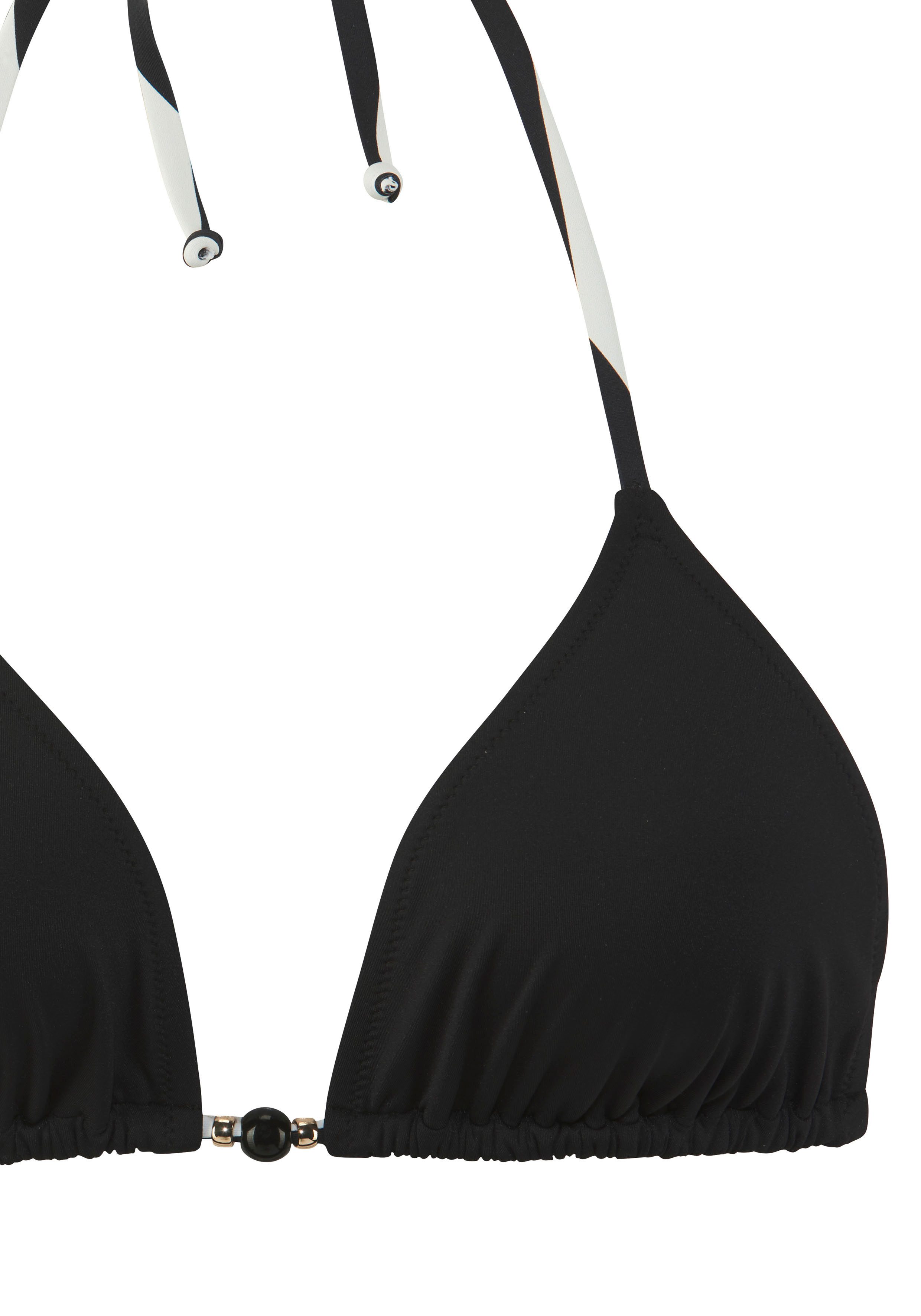 French Connection Triangel-Bikini Claire Mit kontrast Zierperlen