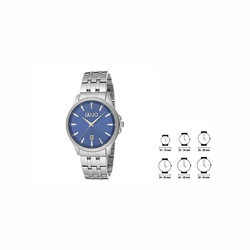 Liu Jo Quarzuhr Herren-Edelstahl Armbanduhr Uhr LiuJo TLJ1081 40 mm Quarzuhr Armbanduh