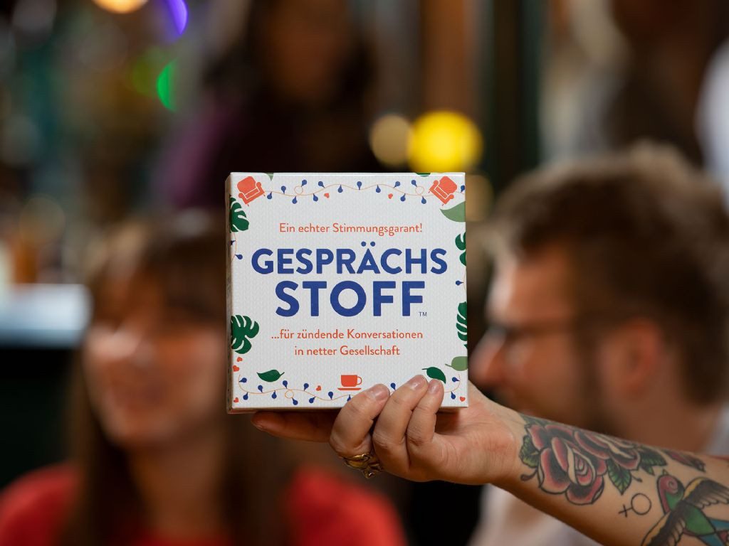 Kylskapspoesi Spiel Gesellschaftspiel "Gesprächsstoff XL", Kartenspiel