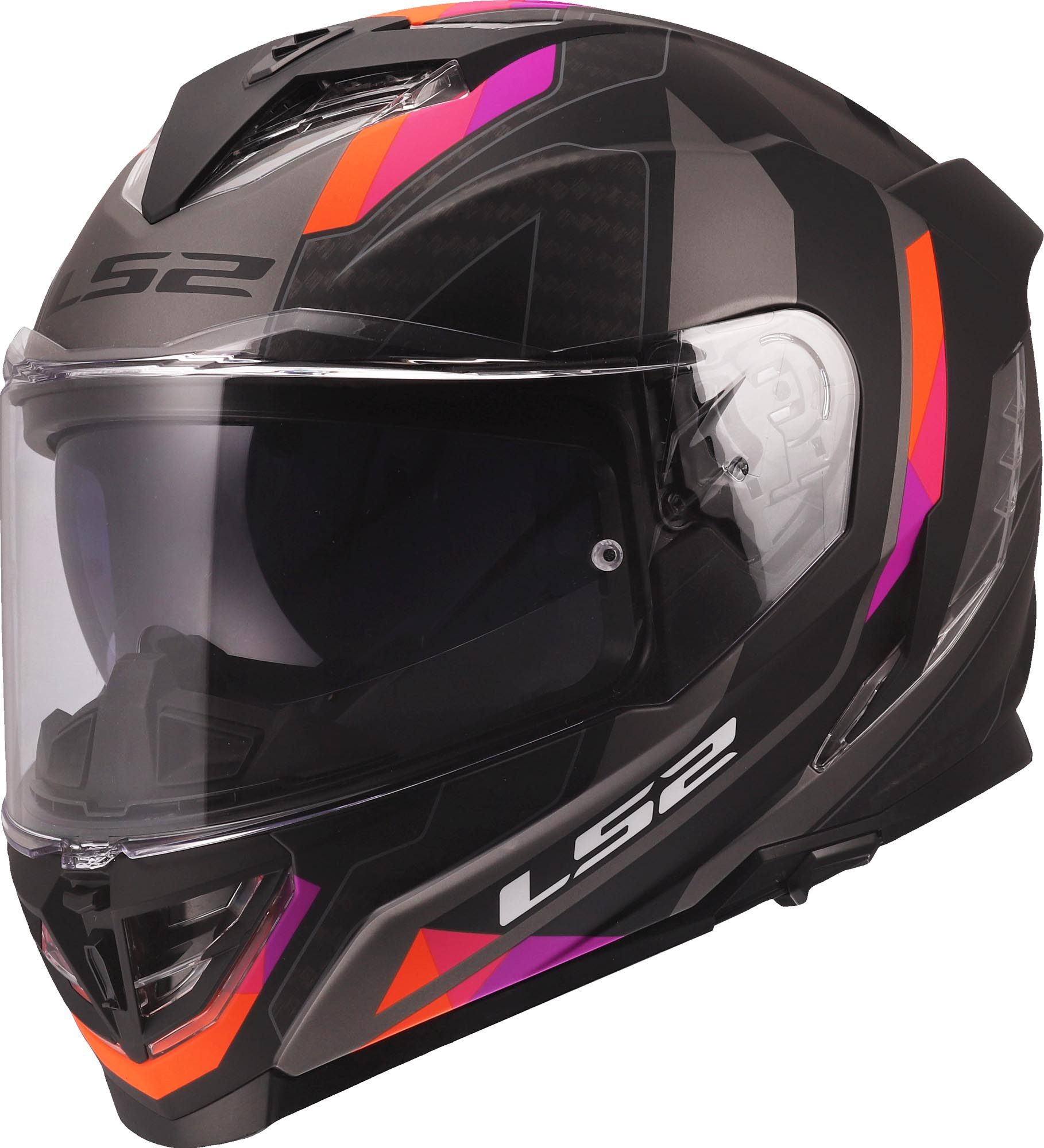 LS2 Motorradhelm FF818 Storm III Sporty Helm, Pinlockscheibe enthalten