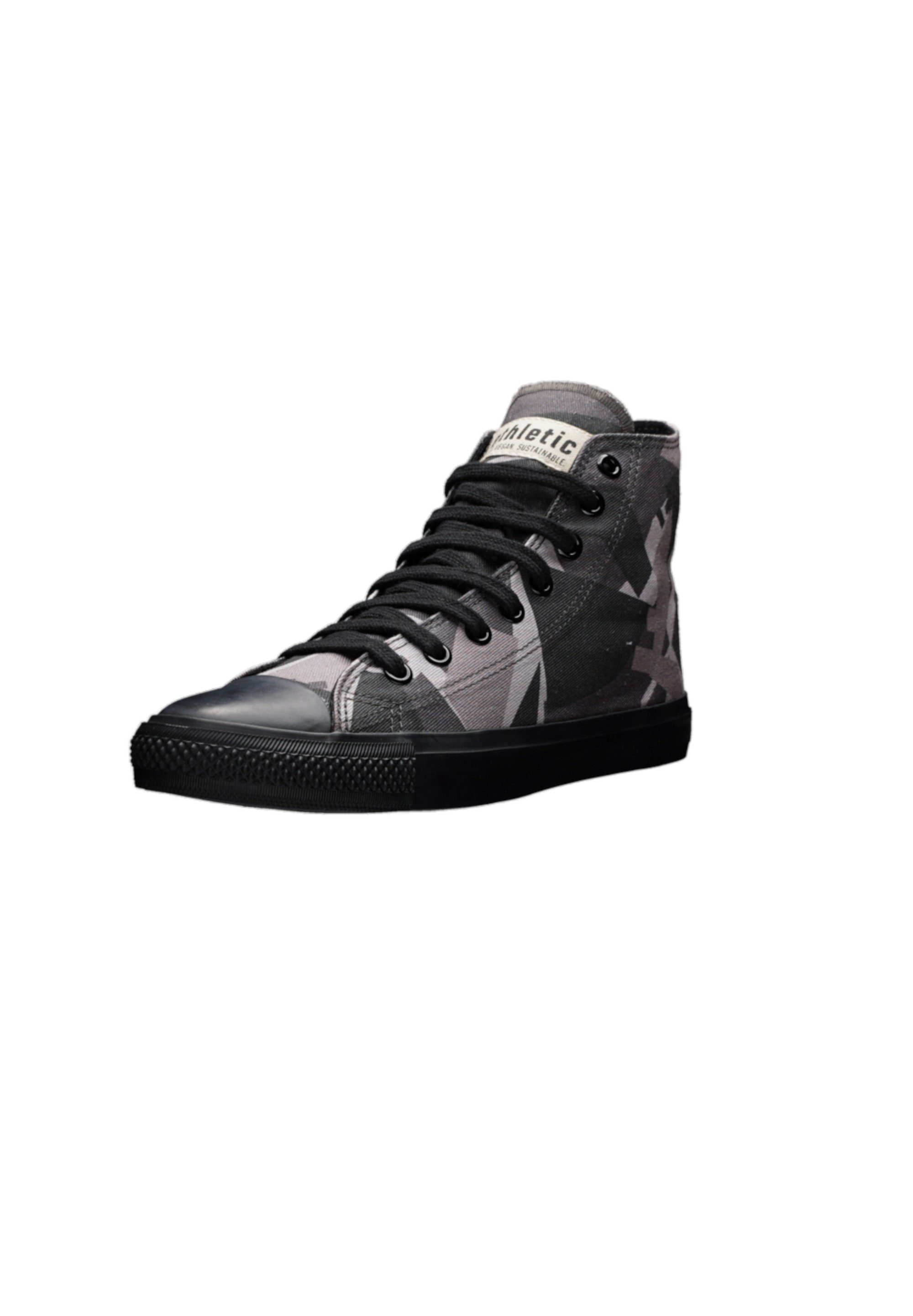 Black Sneaker - Camou Cut Fairtrade Cap Produkt Black Black Hi ETHLETIC Jet