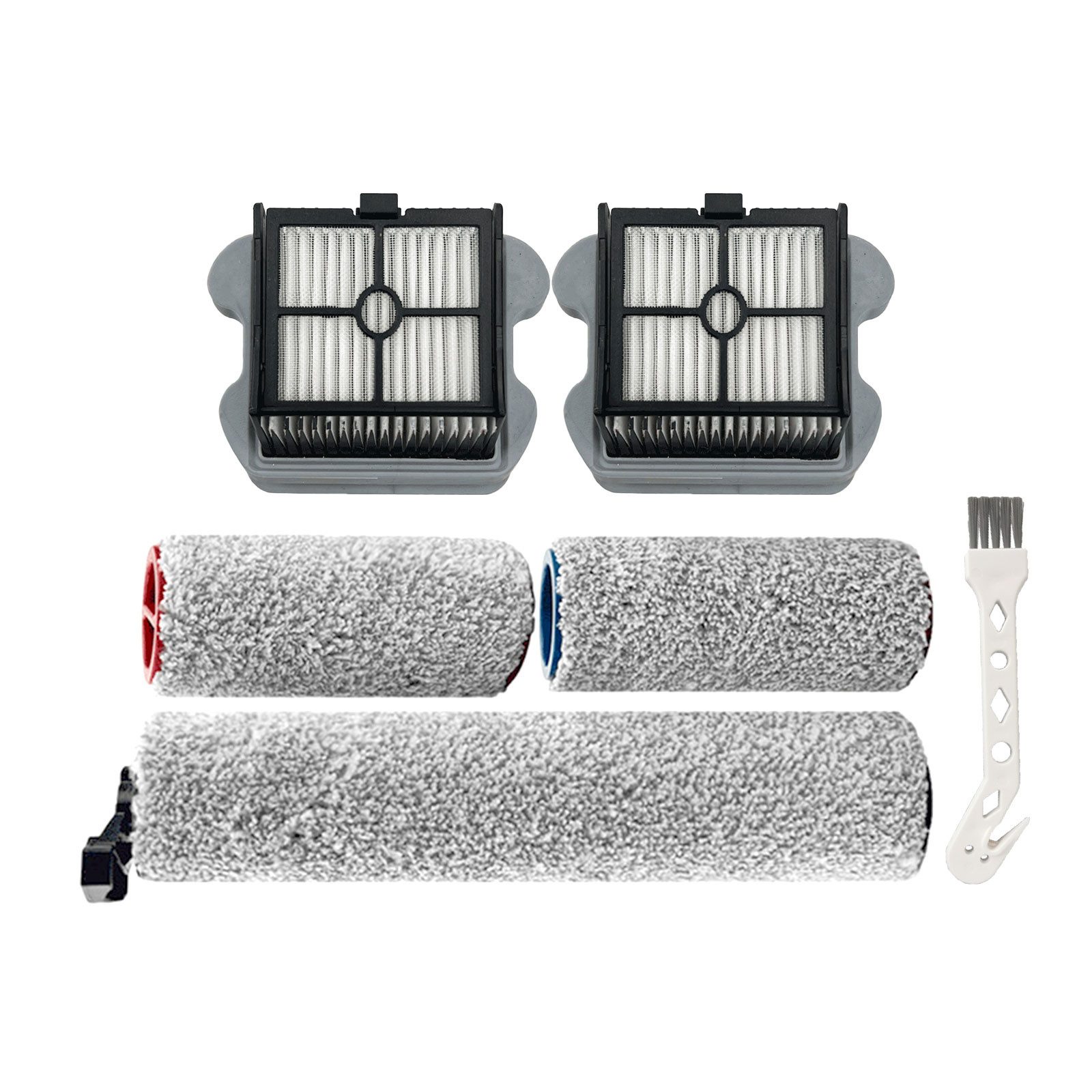 Bürstenrolle & Filter Set Für Roborock Dyad Pro – 3 Bürsten + 3 HEPA Filter + Reinigungsbürste