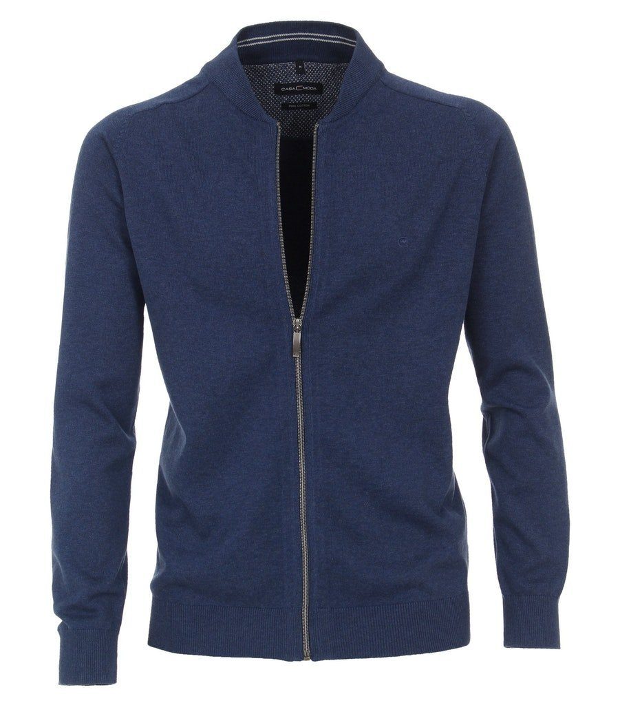 CASAMODA Strickjacke Cardigan, Blu (Marine 135), Medium Uomo