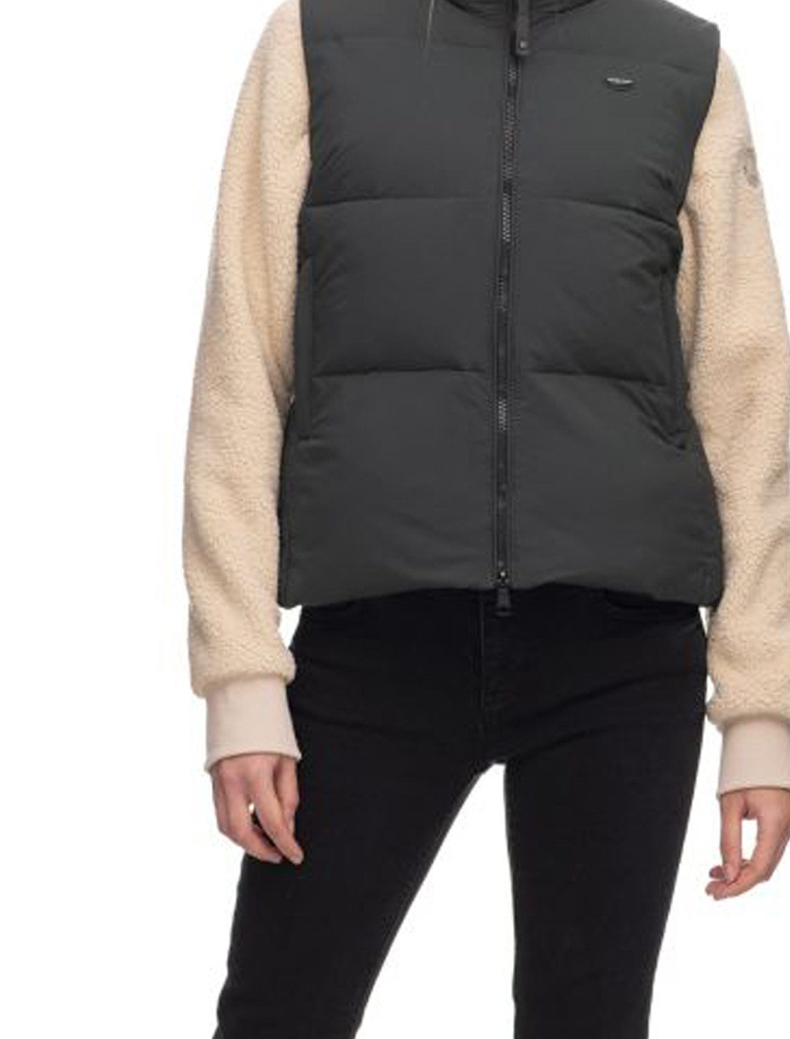 Ragwear Steppweste Ragwear Ailish Steppweste (1-tlg) Wasserdichte Damen Weste ideal für die Übergangszeit