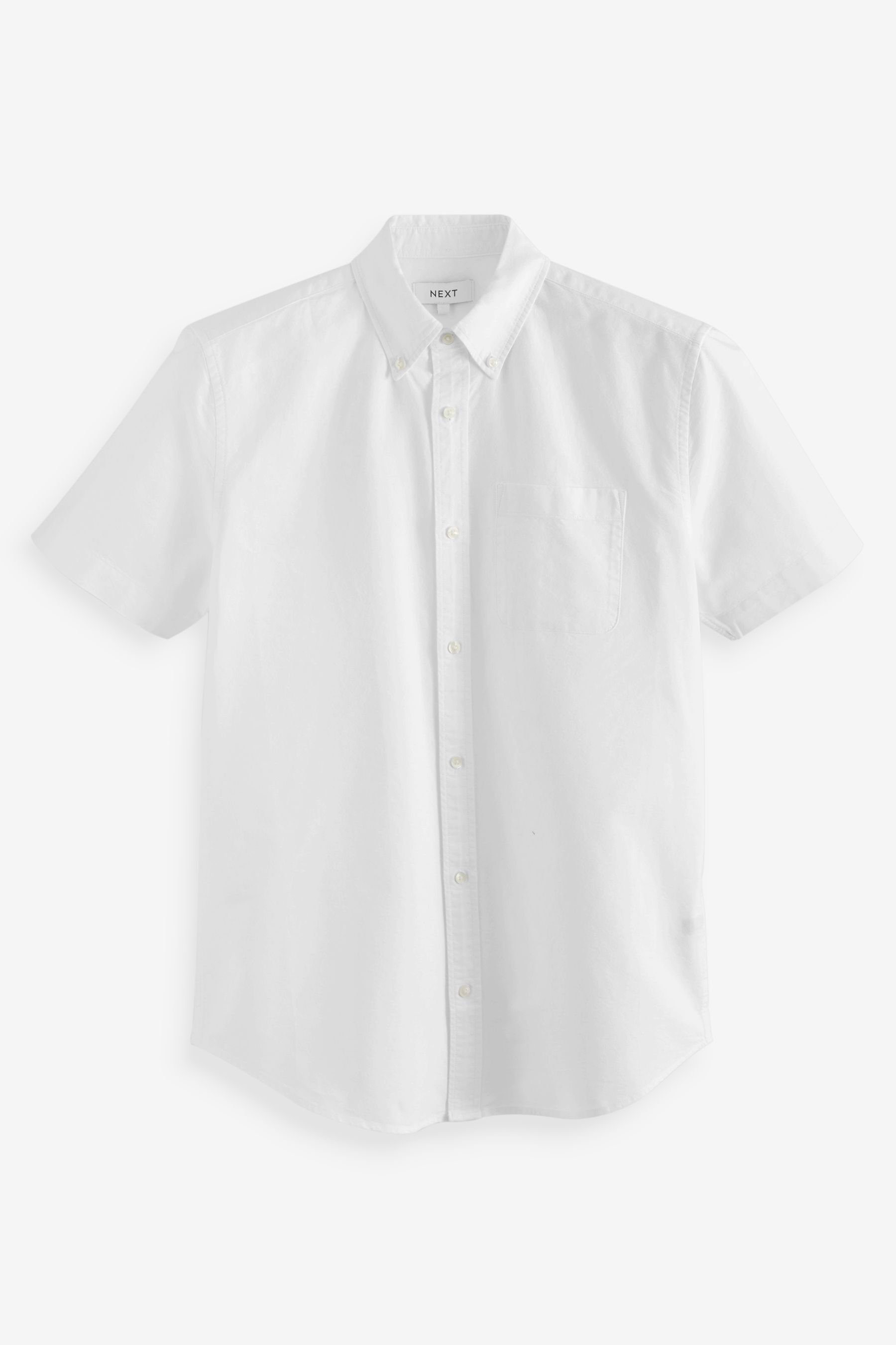 Next Kurzarmhemd Kurzärmelige Oxford-Hemden (2-tlg) günstig online kaufen