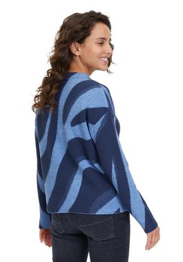 Betty&Co Strickpullover mit Jacquard (1-tlg) Jacquard