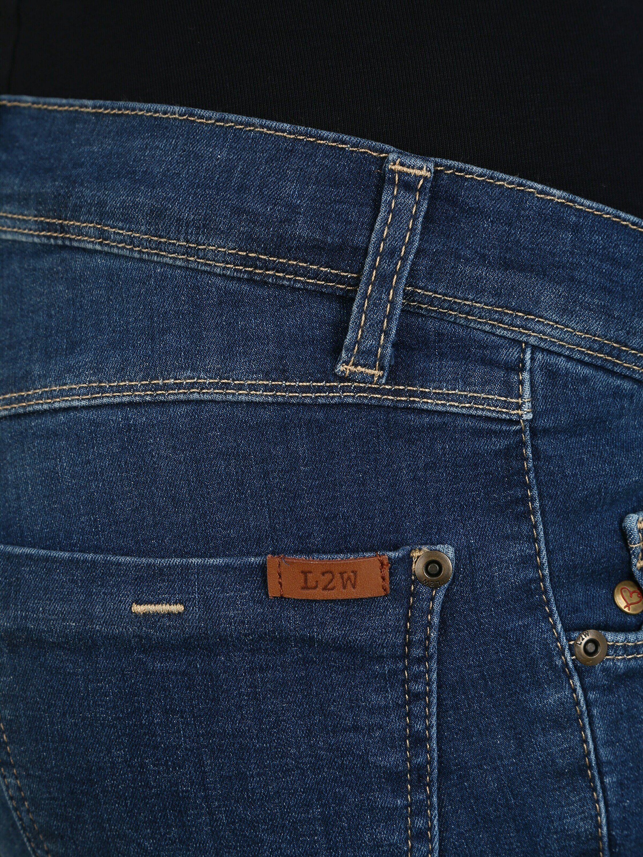 Sophia Details 34" Regular-fit-Jeans Plain/ohne (1-tlg) Love2Wait