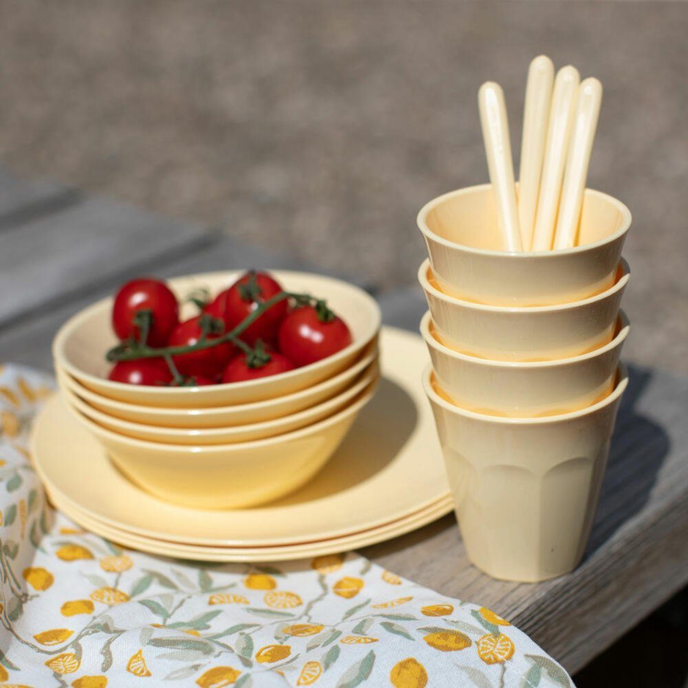 KOZIOL Schale Nora Bowl S, Sweet Yellow, 250 ml, Thermoplastischer Kunststoff