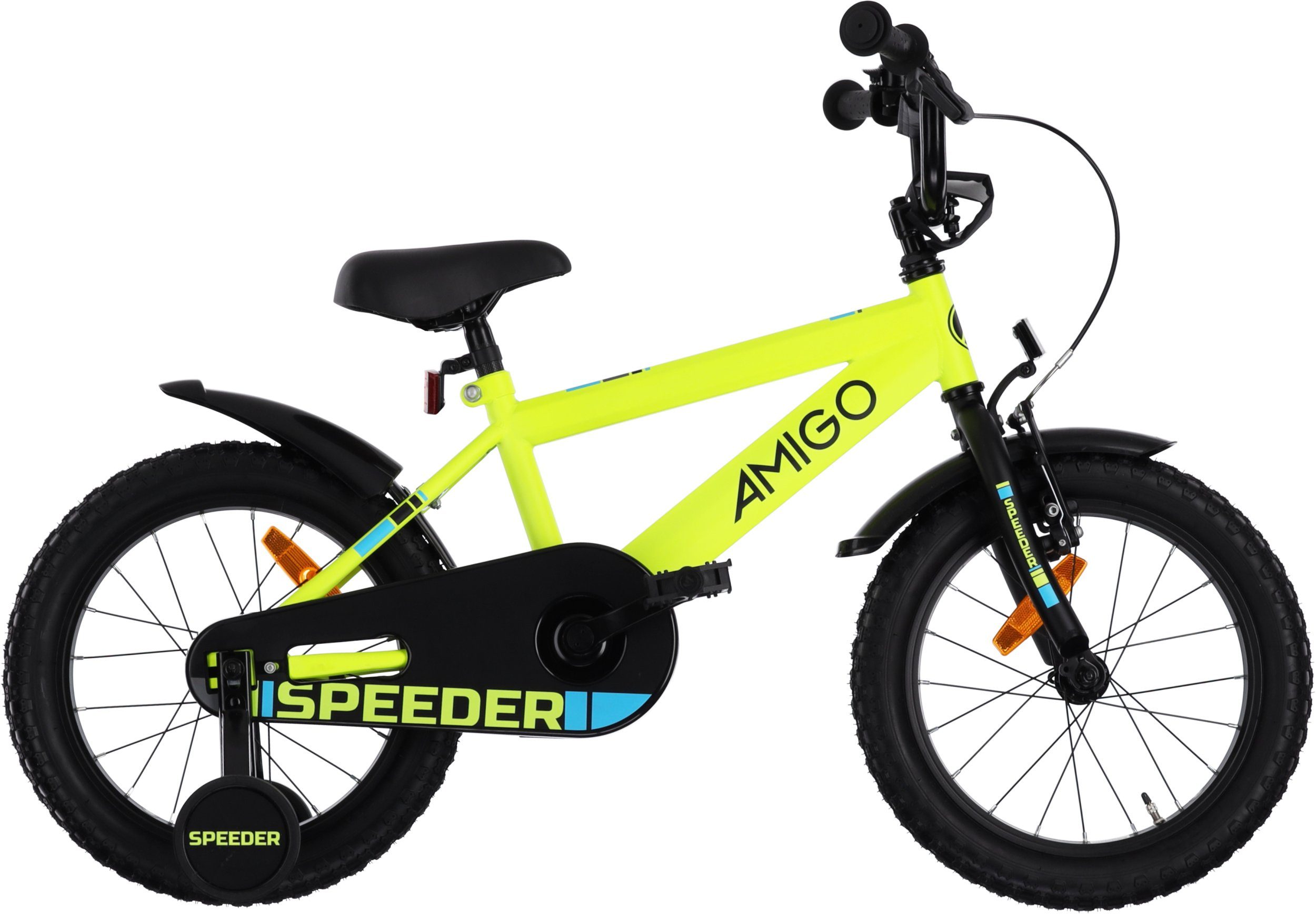 cm Kinderfahrrad Rücktrittbremse Jungen Gelb Zoll AMIGO Fahrräder Kinderfahrrad AMIGO Speeder 27 16