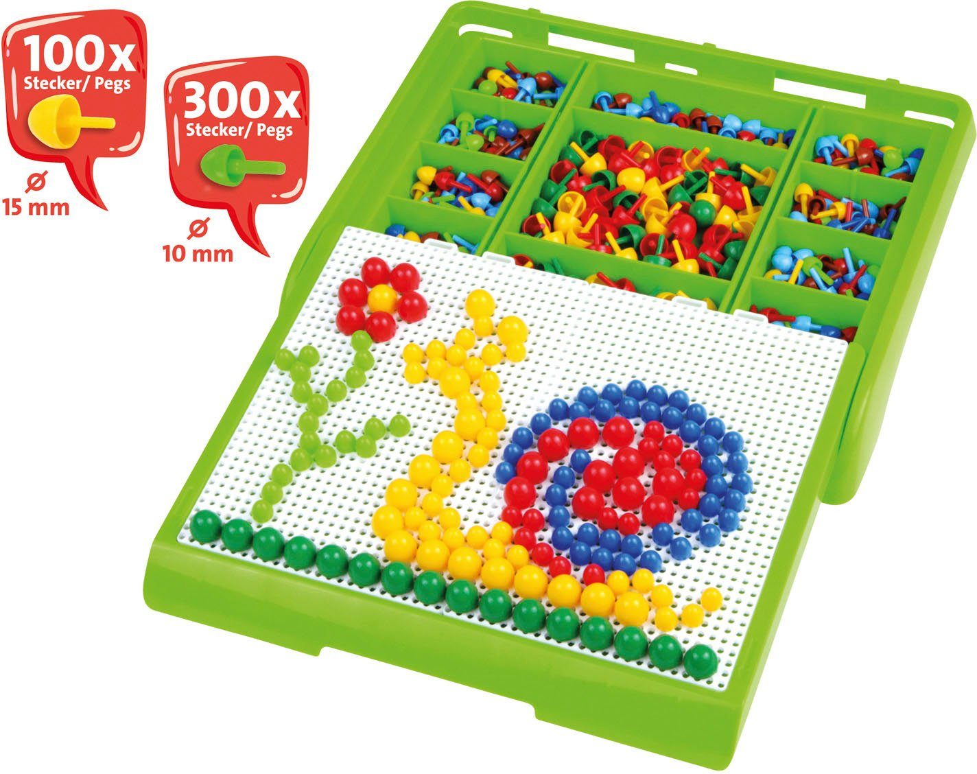 Lena® Kreativset Mosaik-Koffer color, Made in Europe