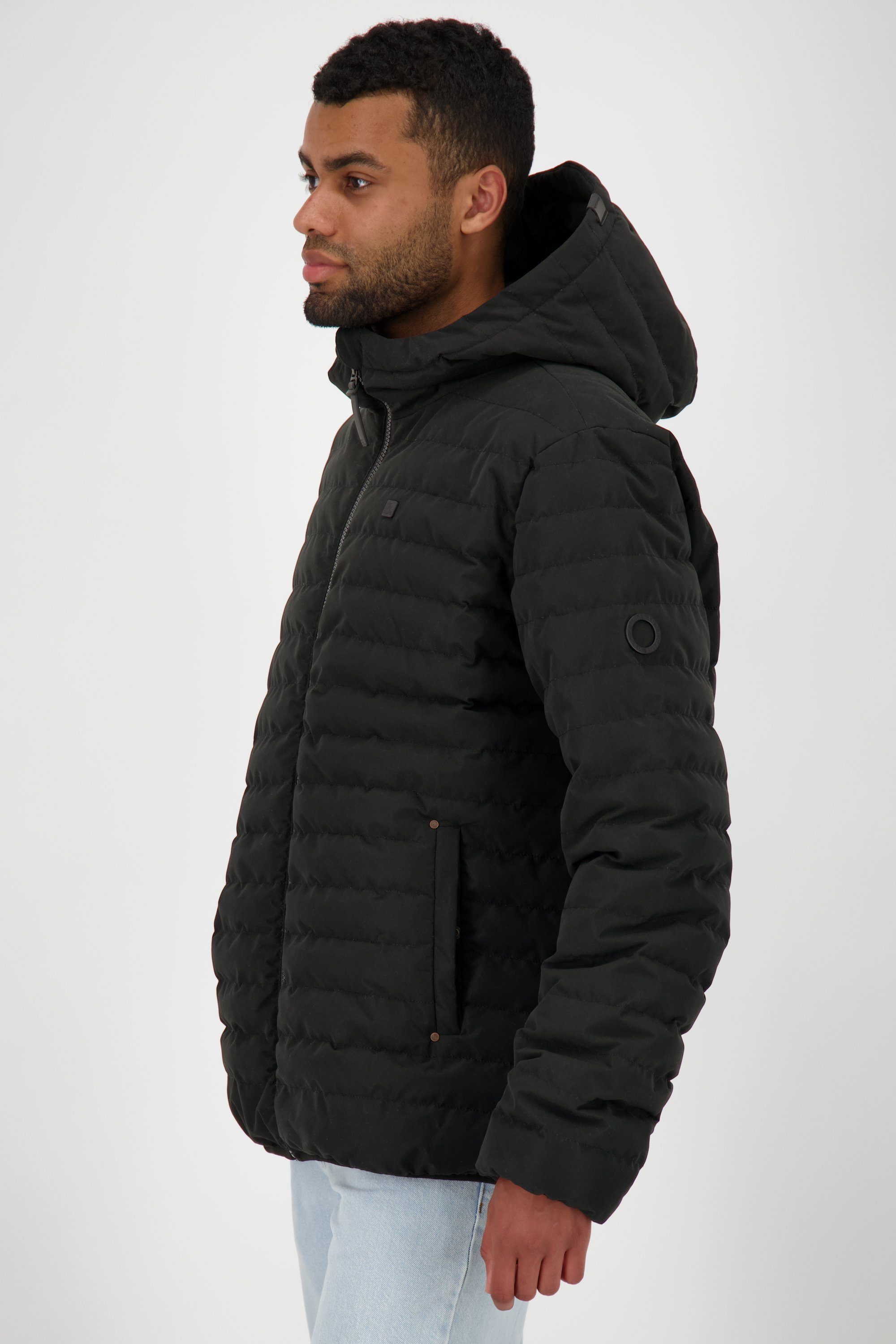 Alife Winterjacke Jacke Mr Herren Kickin & Jacket moonless gefütterte WhiteAK Winterjacke,