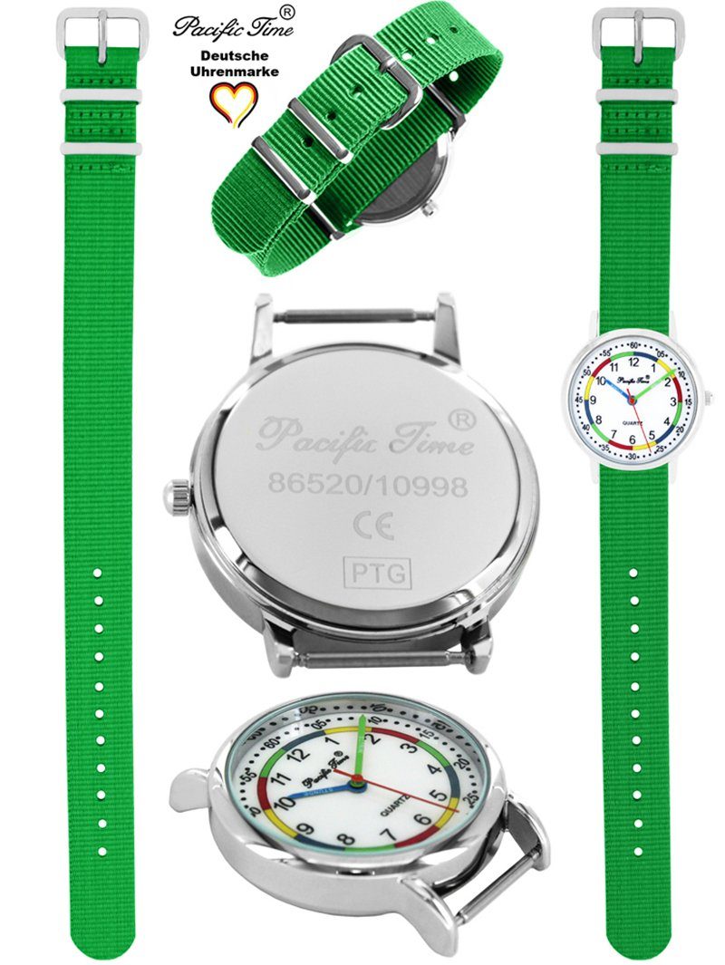 Pacific Time Quarzuhr Kinder Armbanduhr First Lernuhr Wechselarmband, Mix und Match Design - Gratis Versand – Bild 2 von 5
