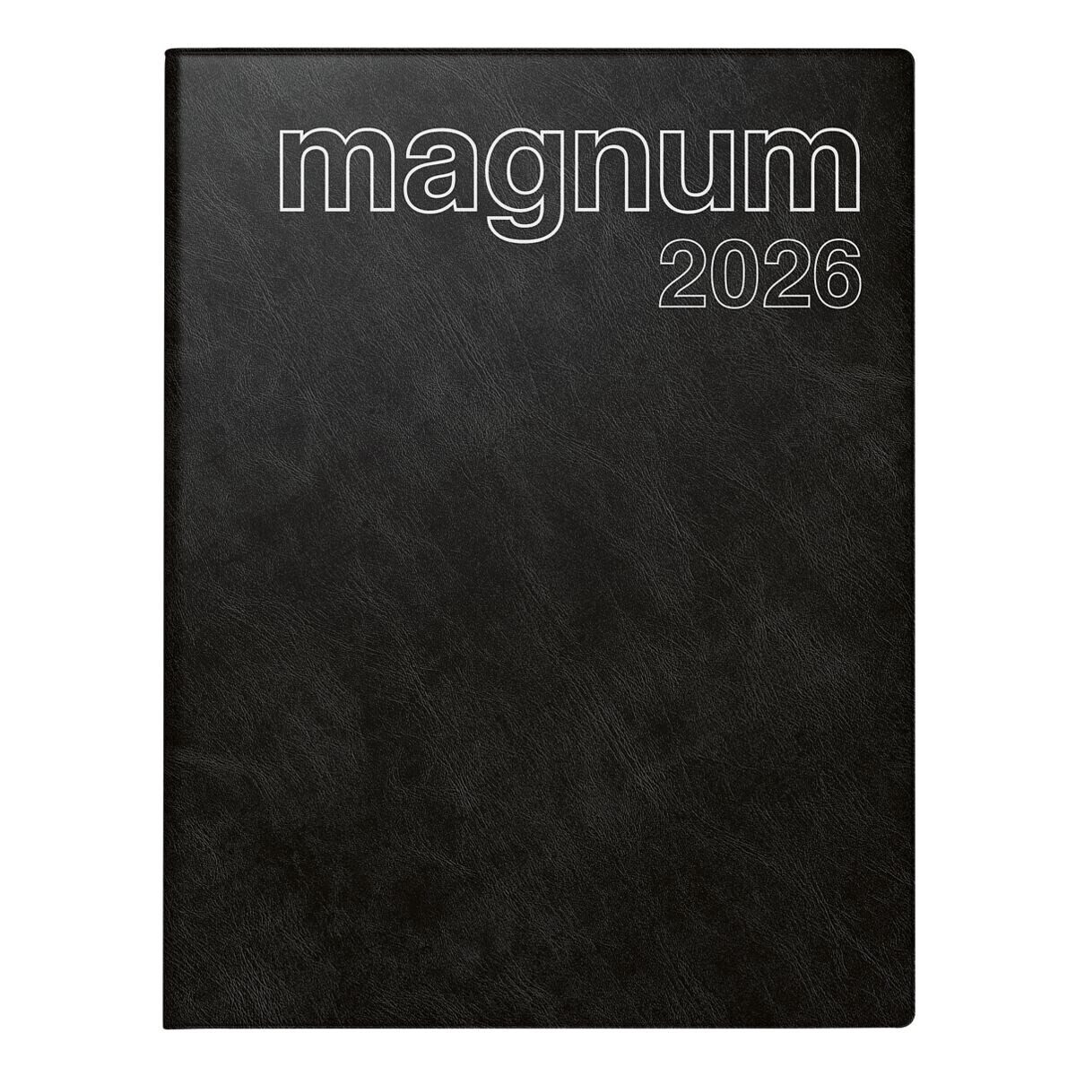 RIDO Buchkalender magnum, für 2026, 2 Seiten = 1 Woche