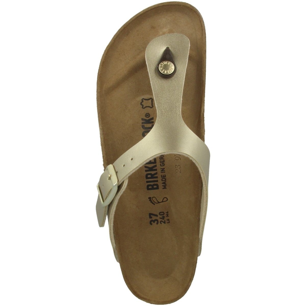 Birkenstock Gizeh Birko-Flor Normal Damen Zehentrenner Sandalen, Sandaletten, Sommerschuhe, Badeschuhe, Zehentrenner